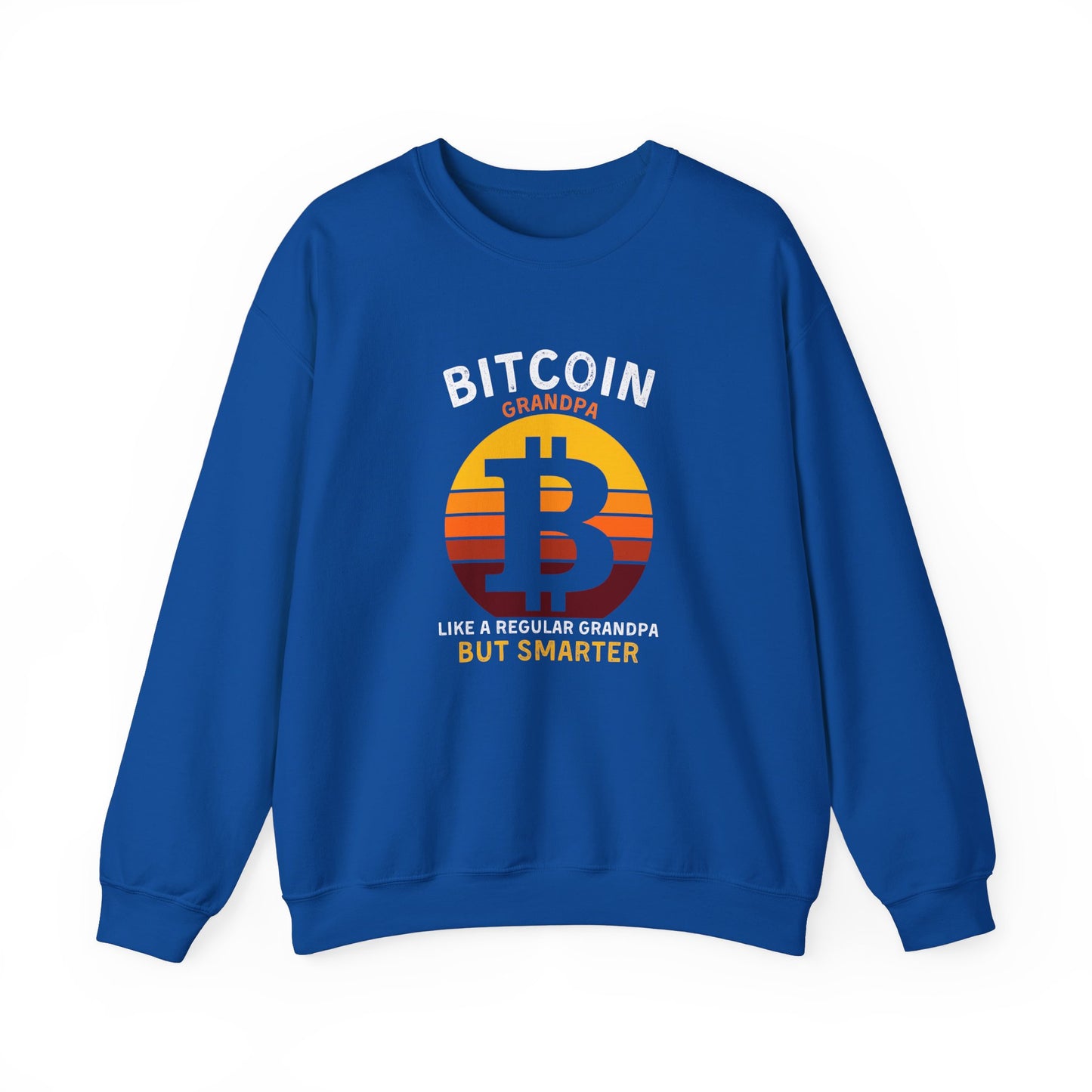 Bitcoin Grandpa Ultimate Comfort Unisex Sweatshirt