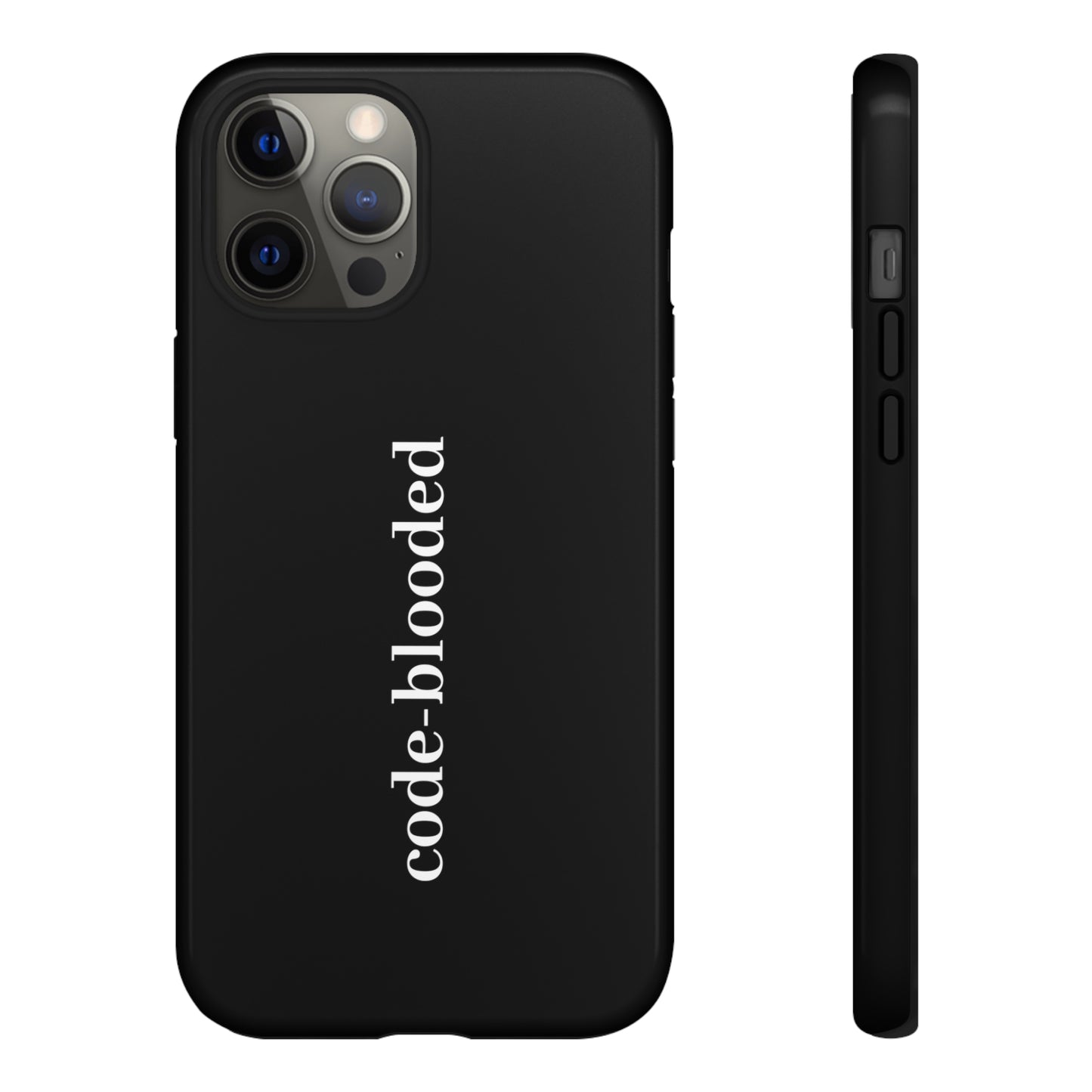 Code Blooded (Technology Programmers) iPhone Case