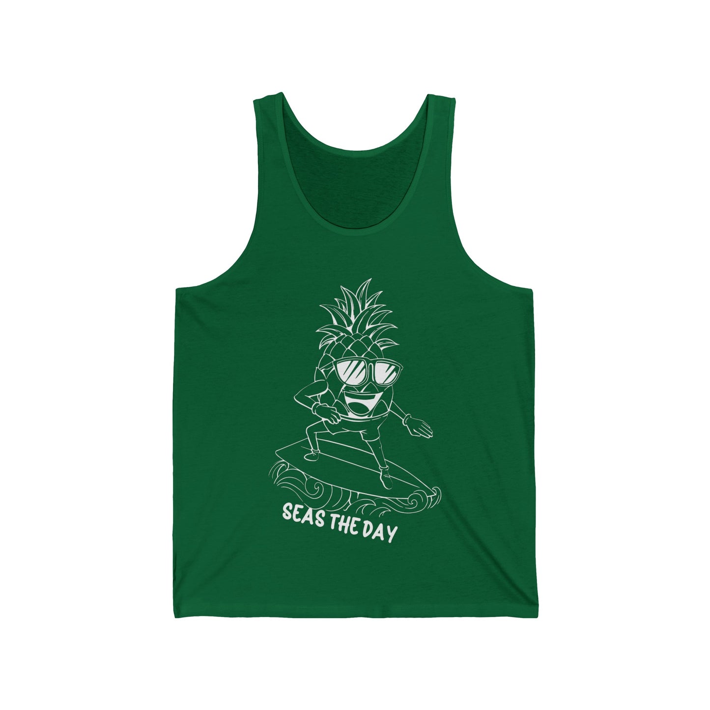 Beach Lovers Ultimate Comfort Styled Funny Unisex Sea As Day Summer Tank Top