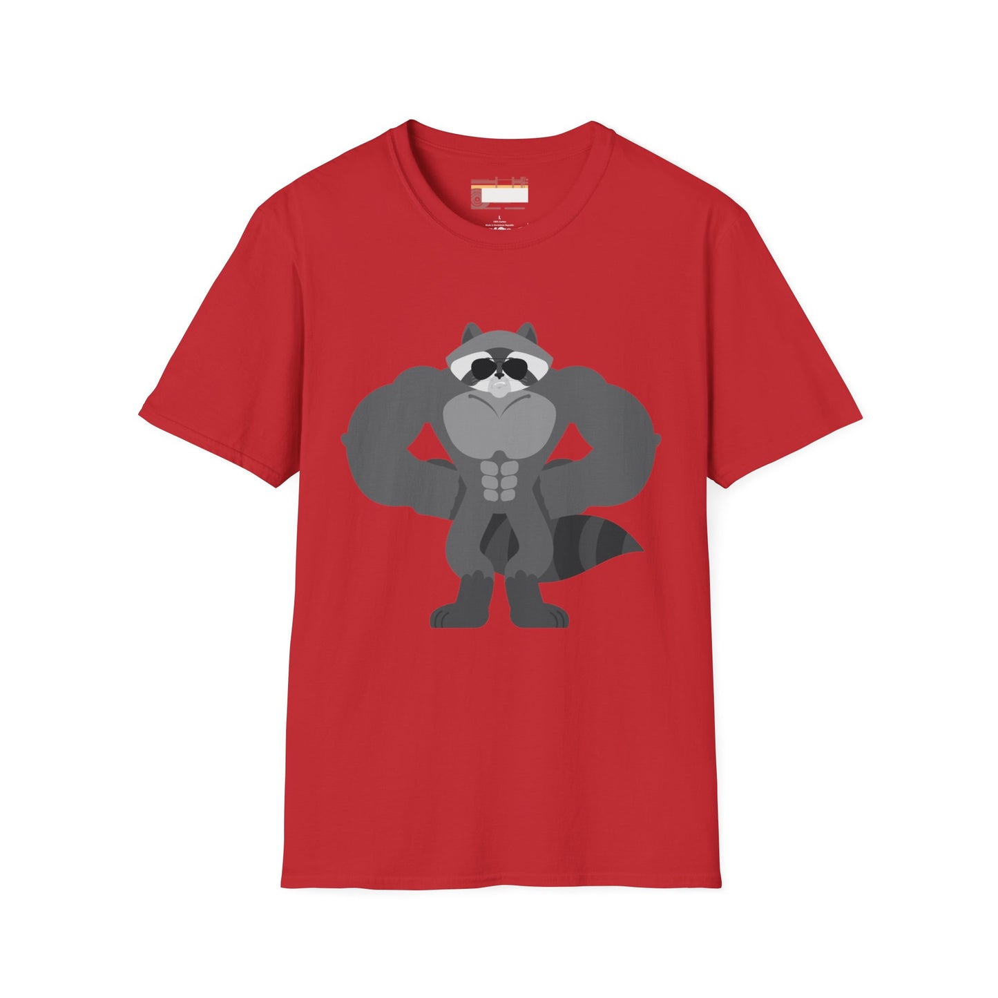 Graphic Designed Minimalist Racoon Unisex Comfort Styled T-shirts
