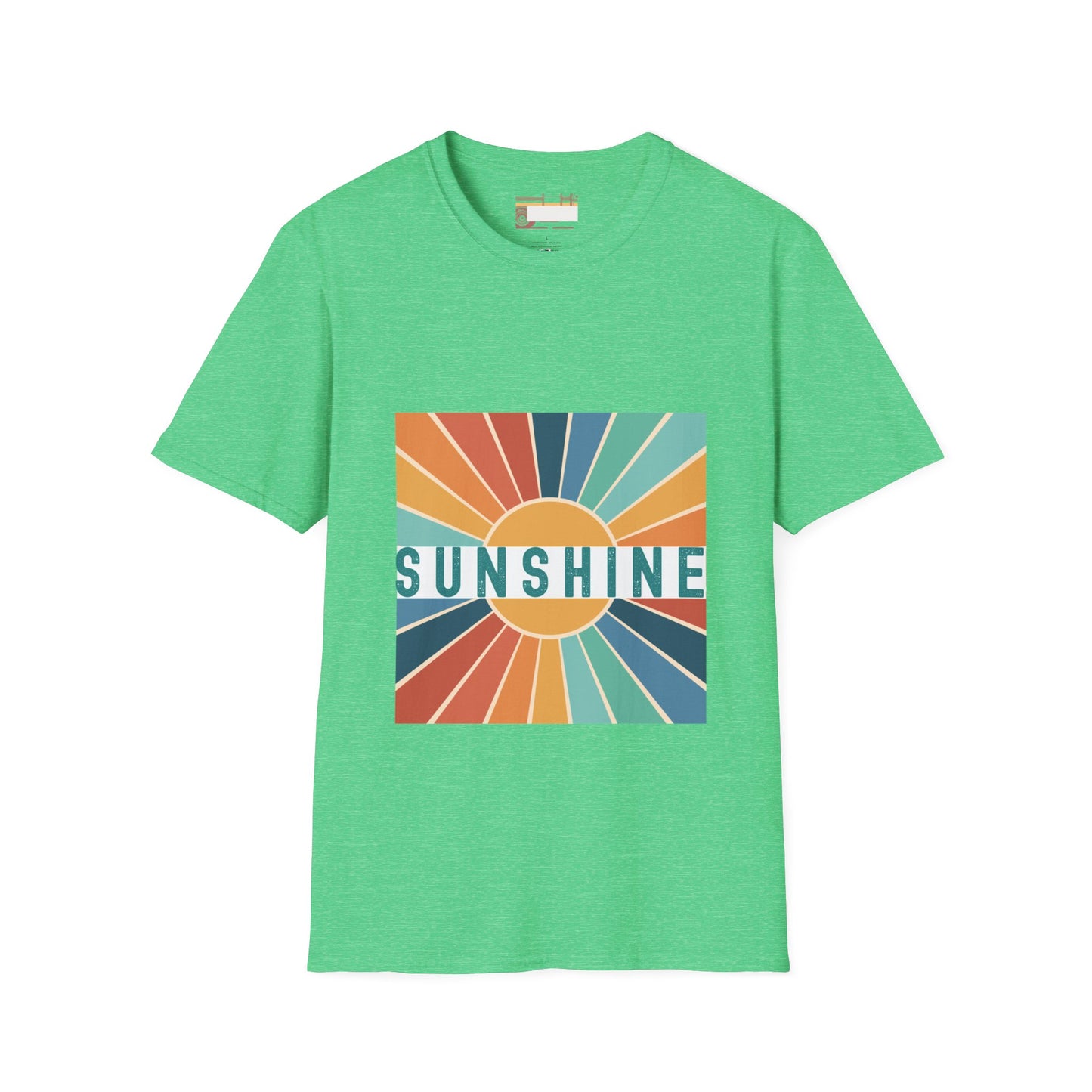 Retro Sunshine Tees, Hiking Summer Designed Comfort T-shirt