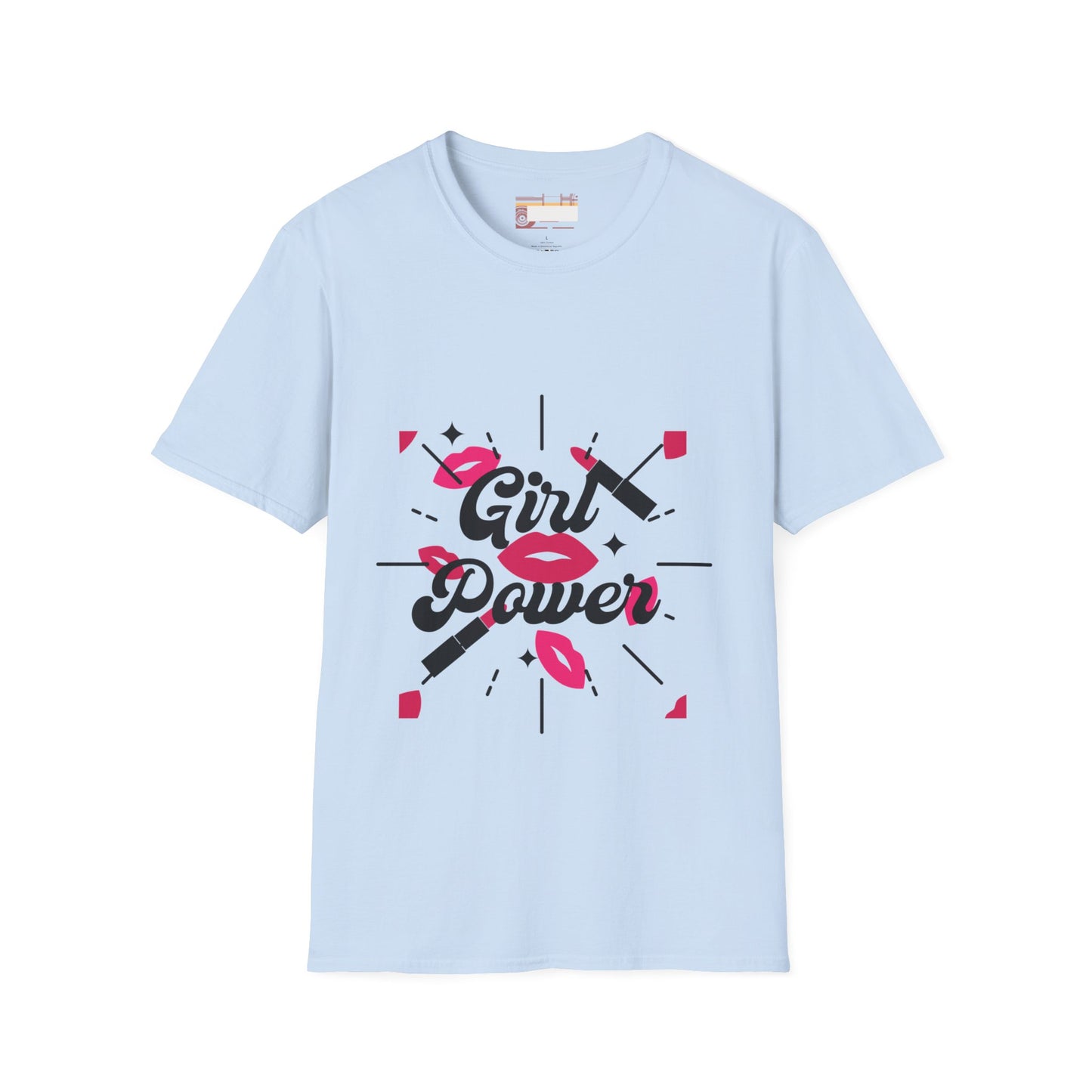 Vintage Designed Girls Power Support Comfort Unisex T-shirt