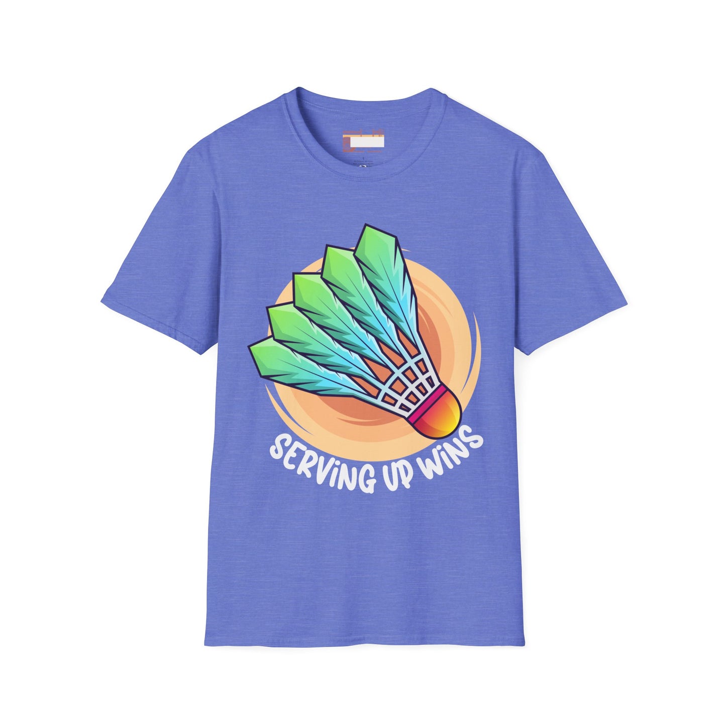 Badminton Game Day Graphic Comfort Unisex T-shirt