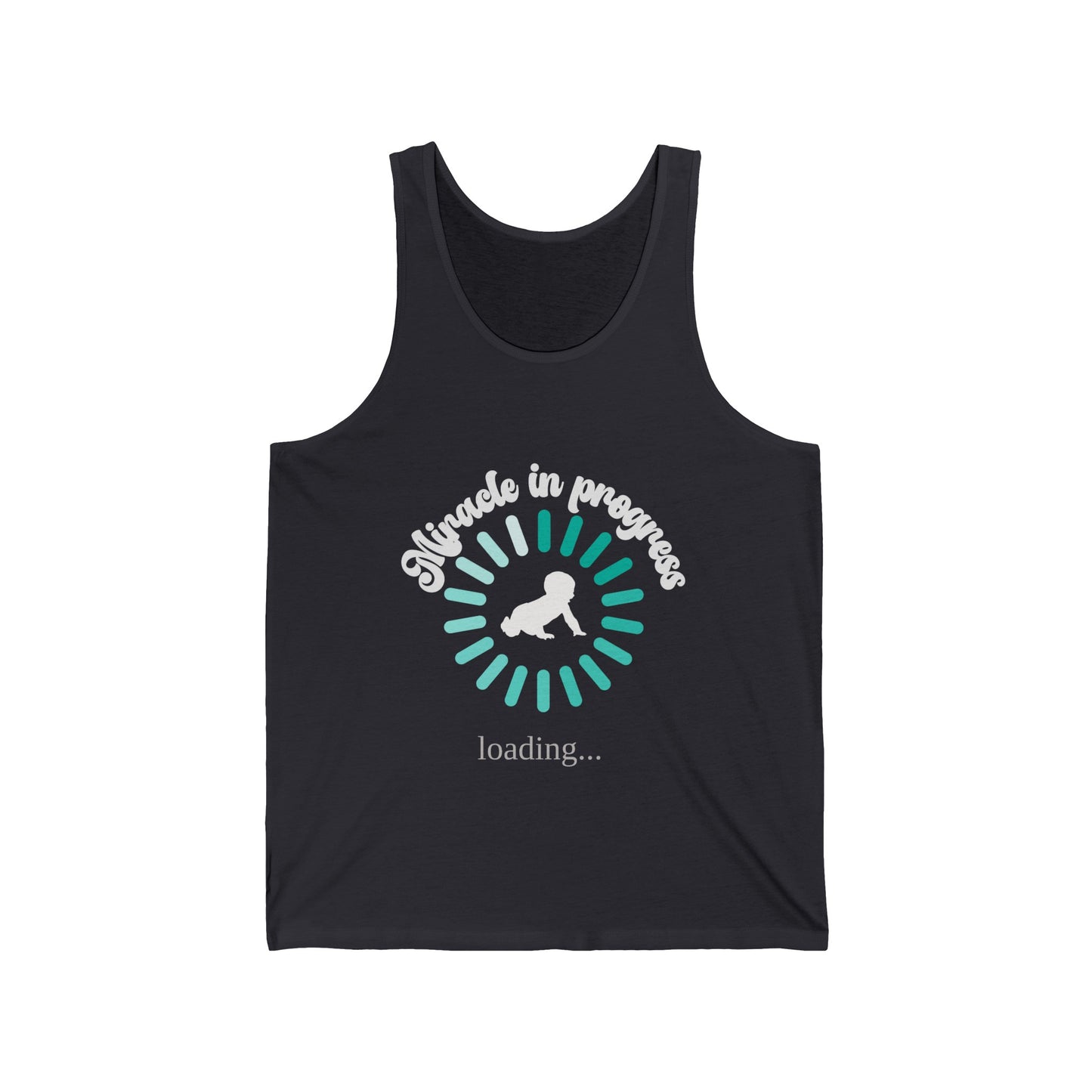 Pregnancy Mom Miracle Baby Loading Ultimate Comfort Tank Top