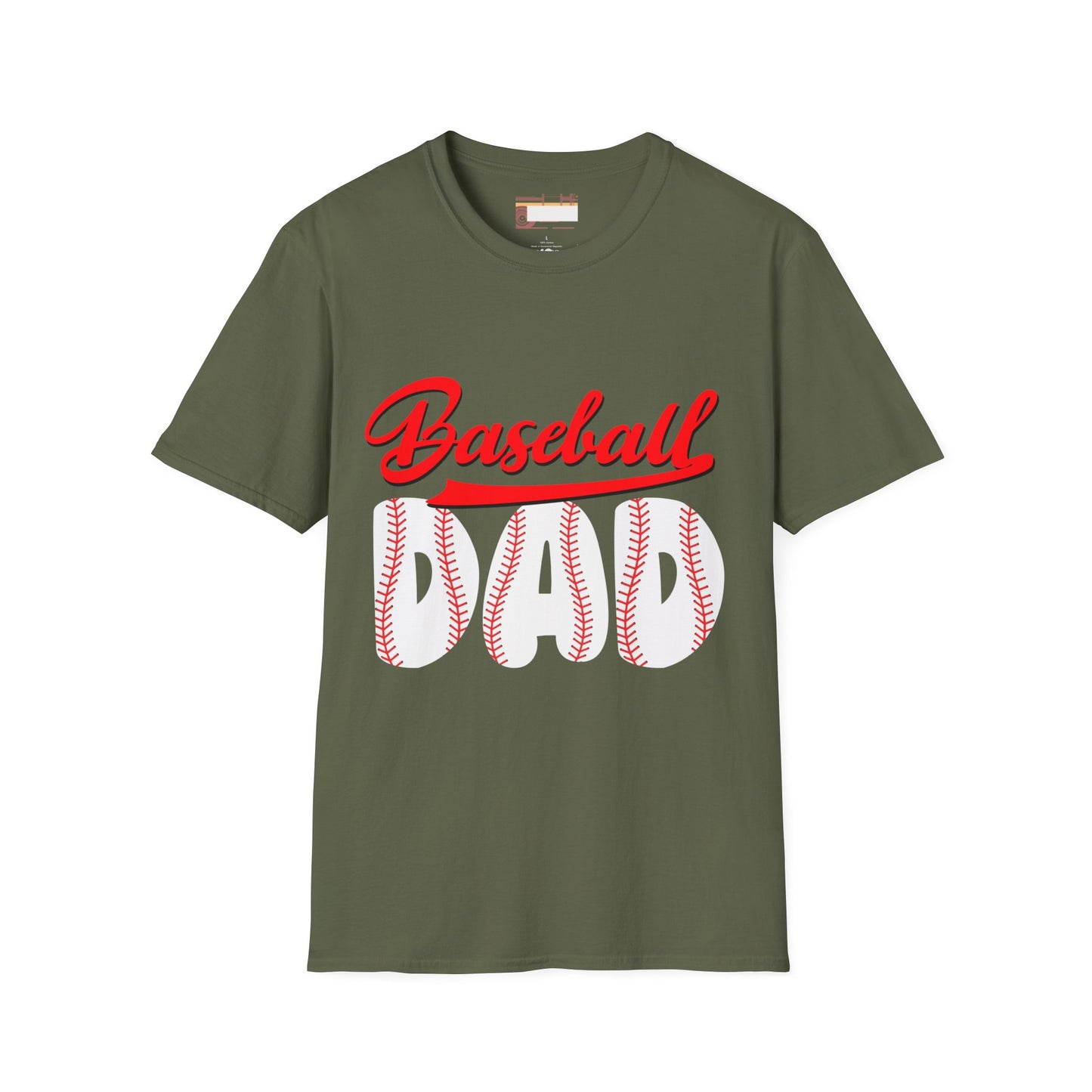 Graphic Base Ball Dad Comfort Styled T-shirts