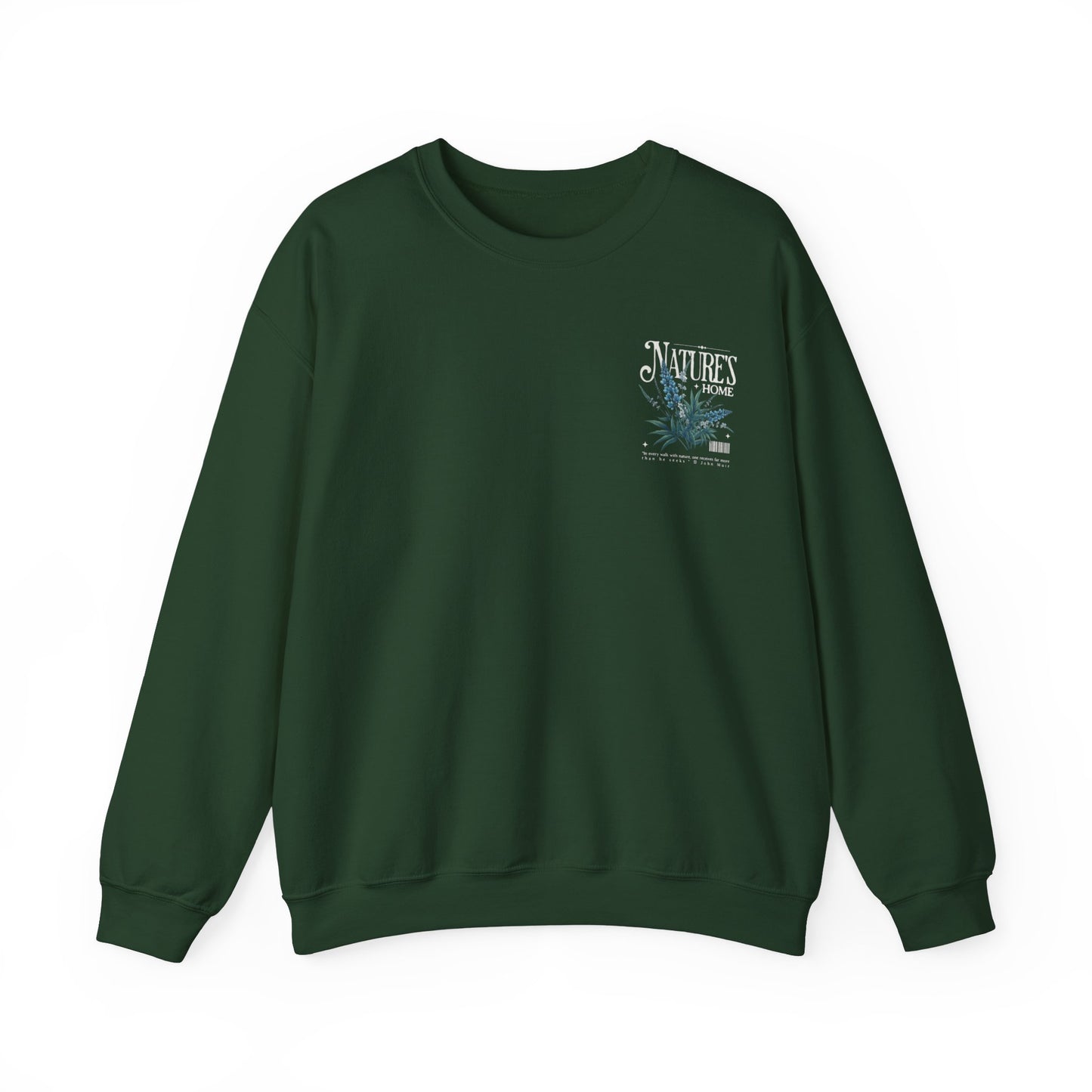Graphic Designed Minimalist Crewneck Sweatshirt