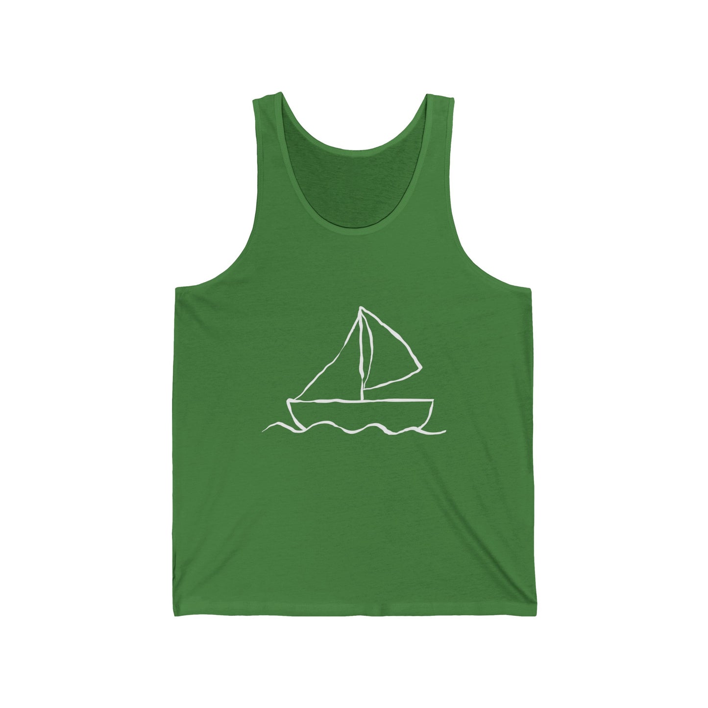 Boat Beach Lovers Ultimate Comfort Styled Unisex Summer Tank Top