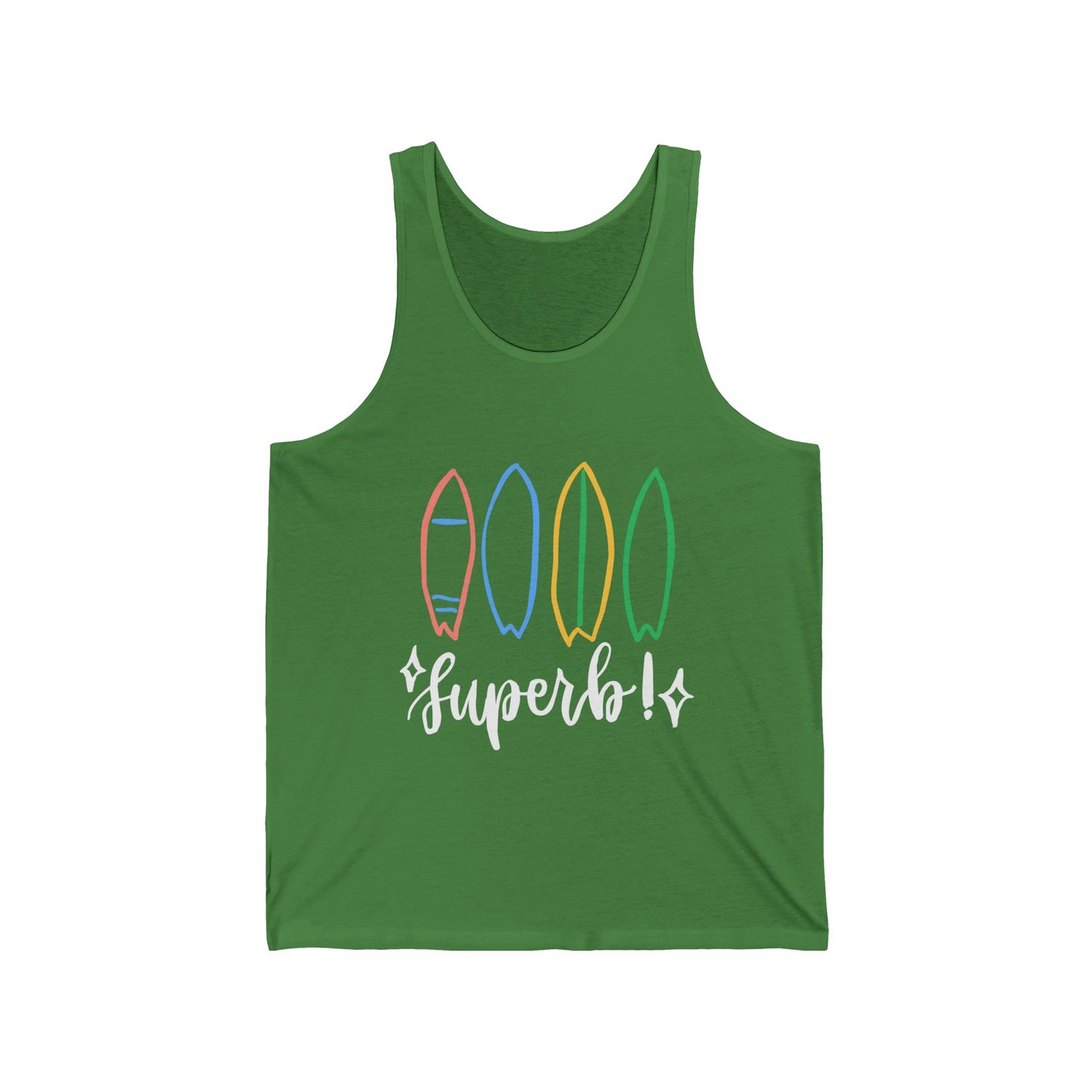 Beach Lovers Ultimate Comfort Styled Funny Unisex Summer Tank Top