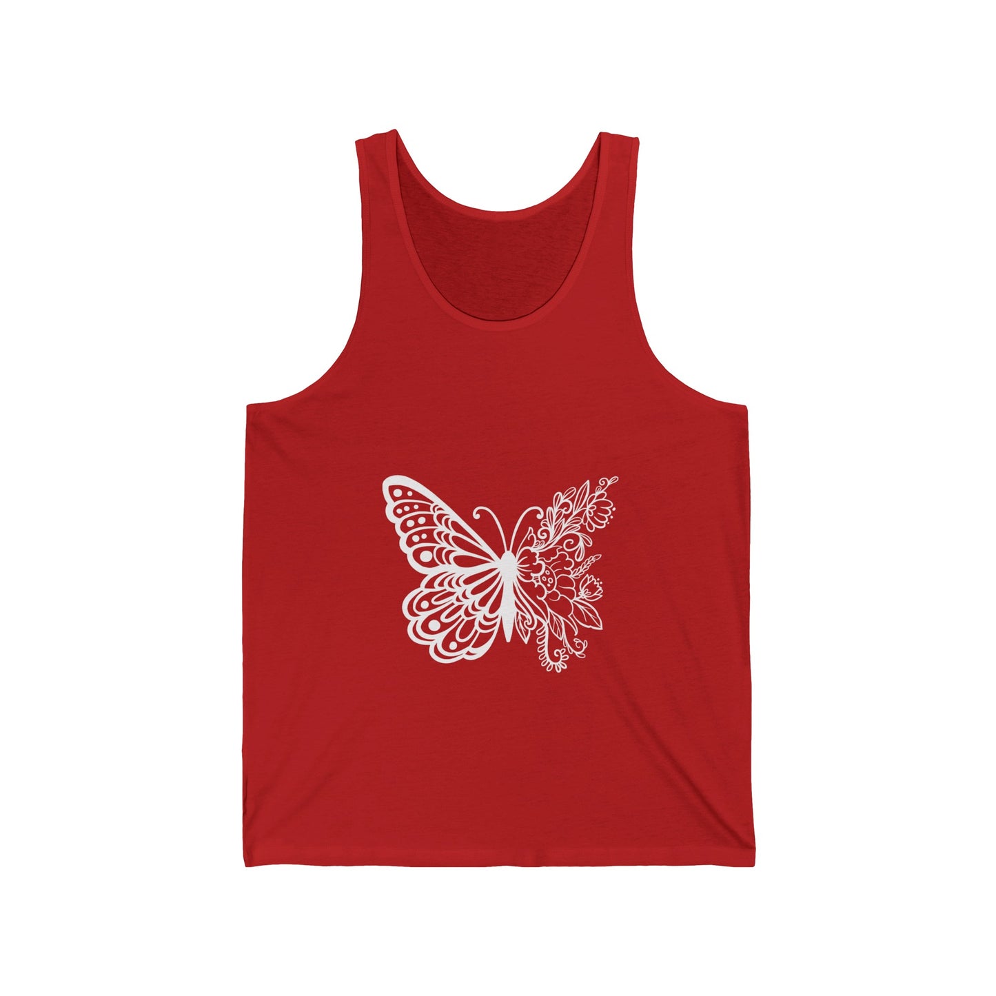 Ultimate Comfort Styled Unisex Summer Butterfly Tank Top