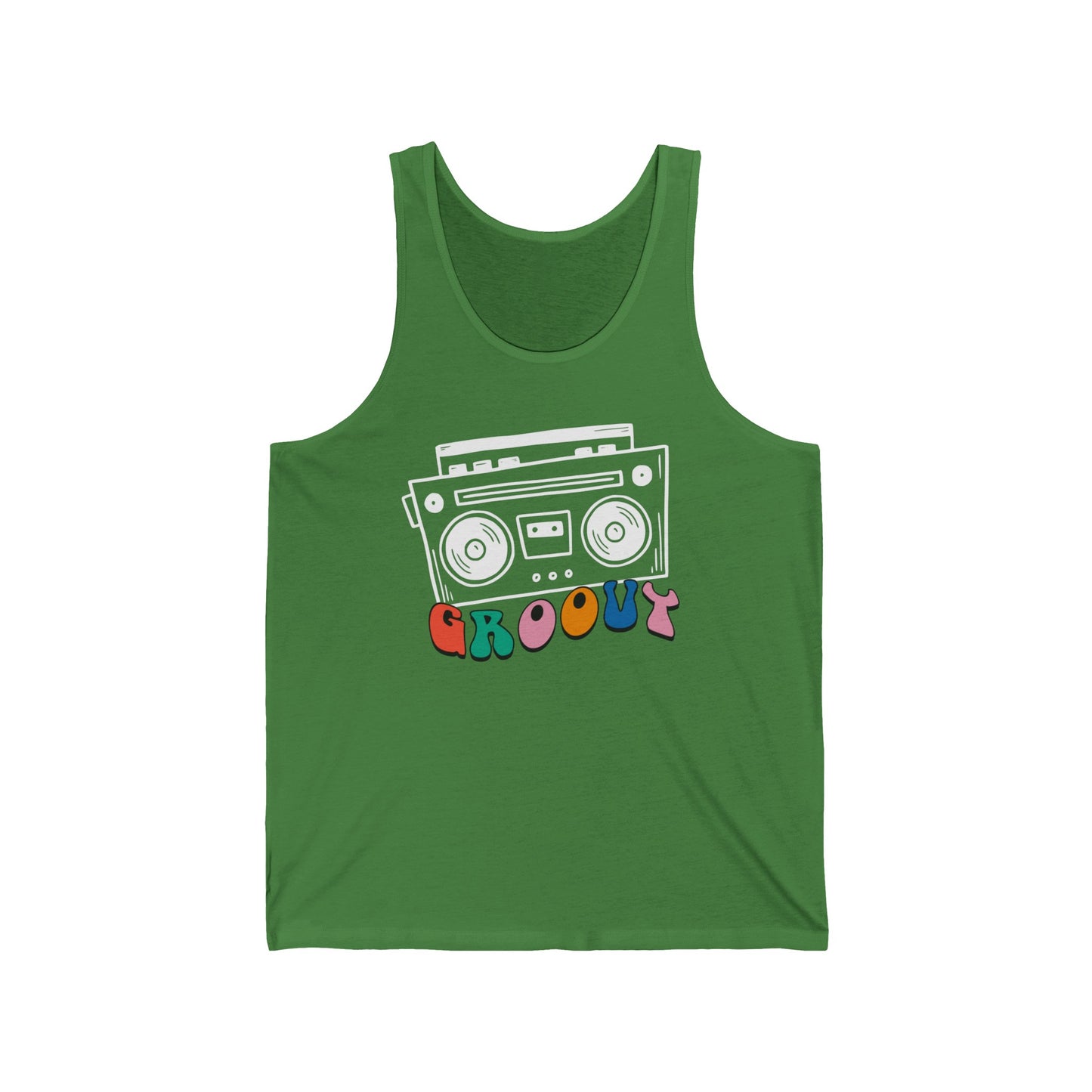 Groovy Retro Vintage Graphic Ultimate Comfort Styled Unisex Tank Top