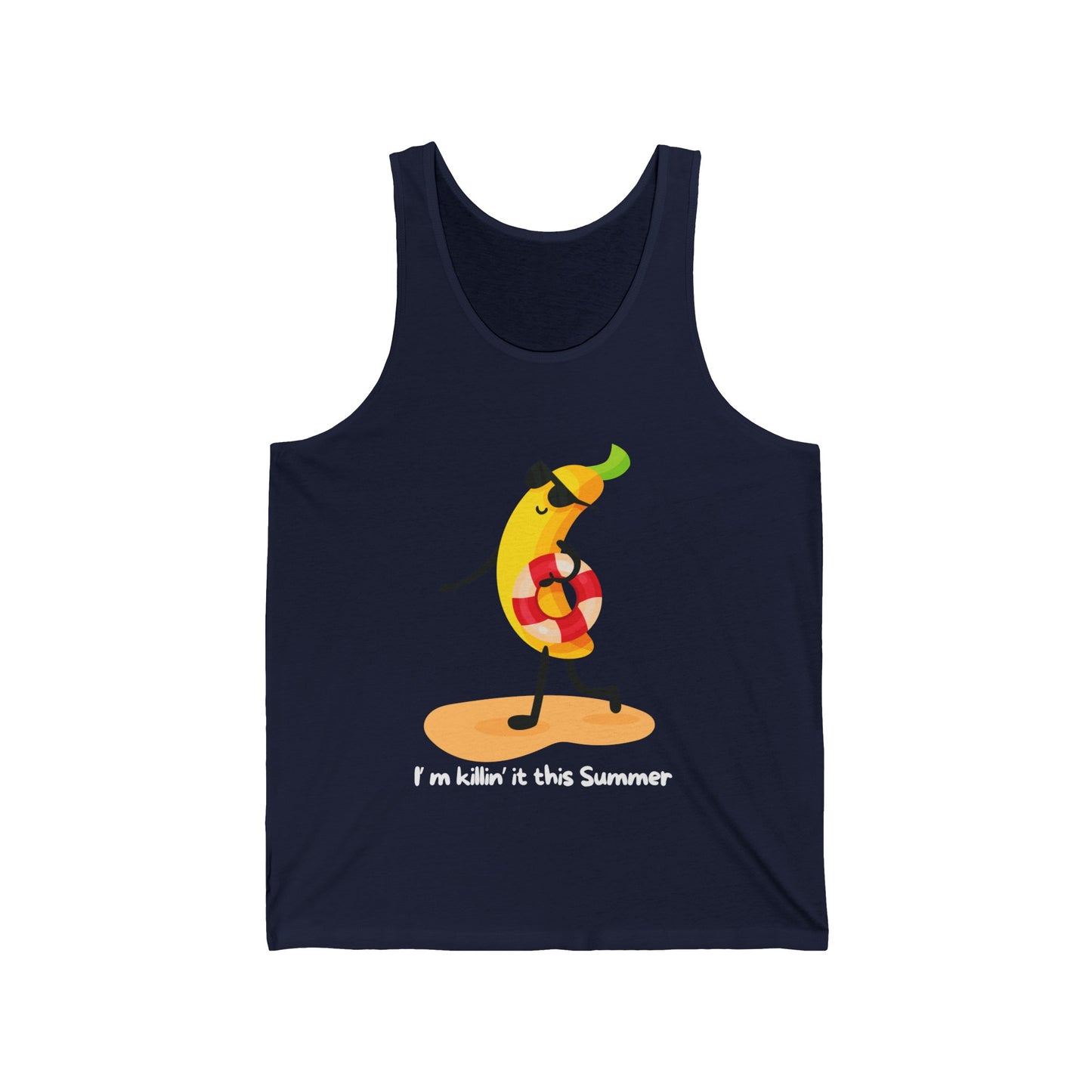 Killing it This Summer Graphic Ultimate Comfort Styled Unisex Beach Tank Top