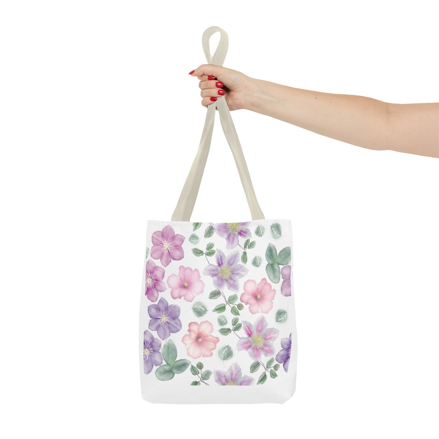 Summer Graphic Wild Flower Tote Bag