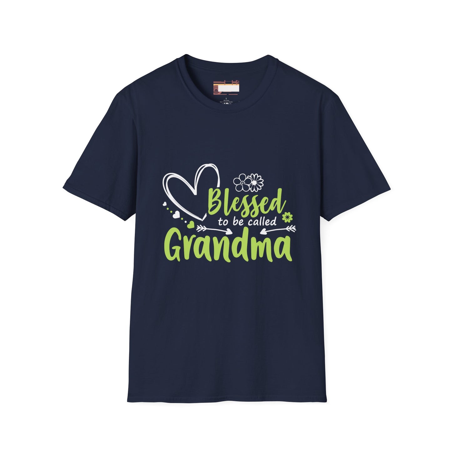 Graphic Designed Blessed Grand ma Minimalist Comfort T-shirt