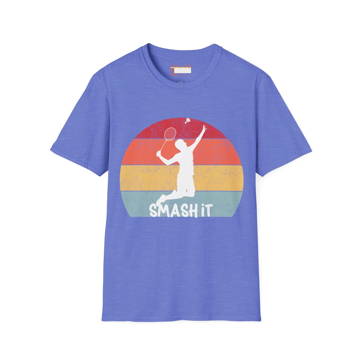 Badminton Game Day Graphic Comfort Unisex T-shirt