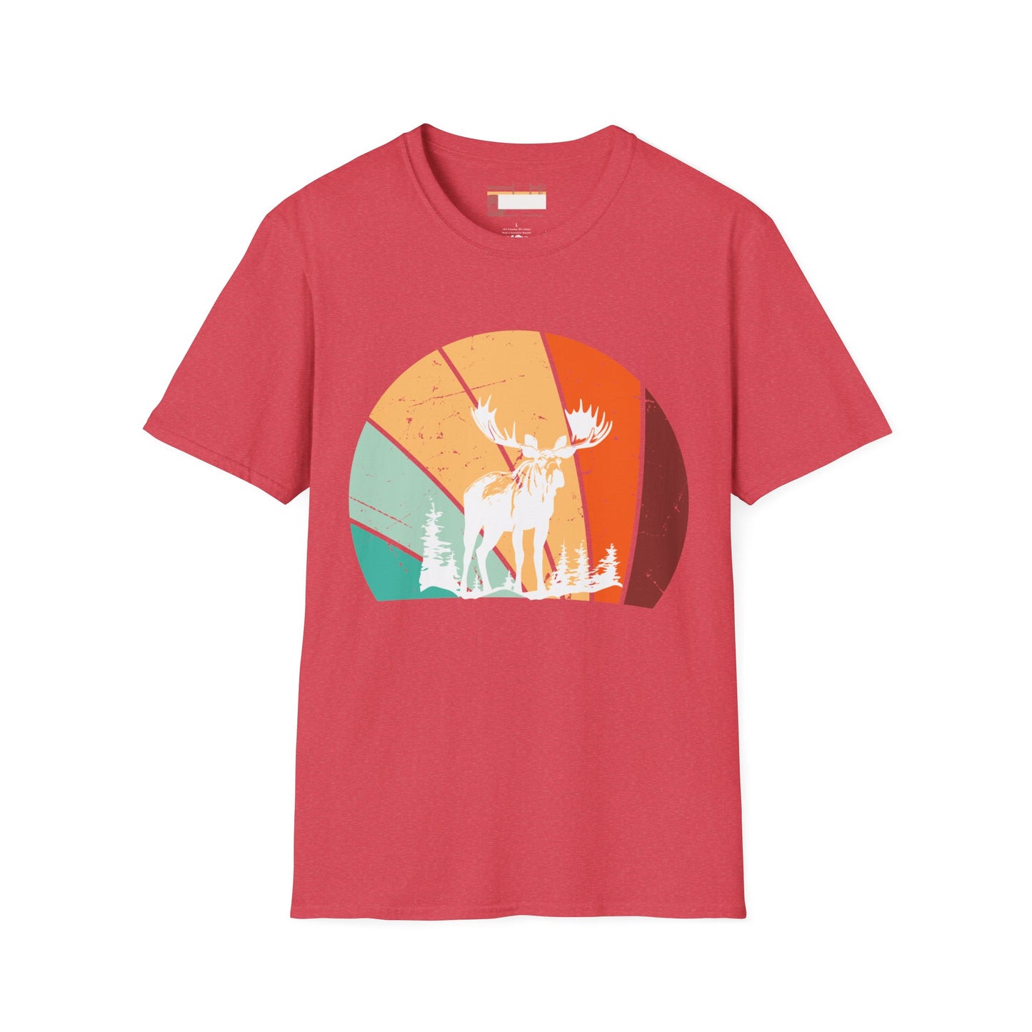 Graphic Designed Deer Colony Ultimate Comfort Unisex T-shirt