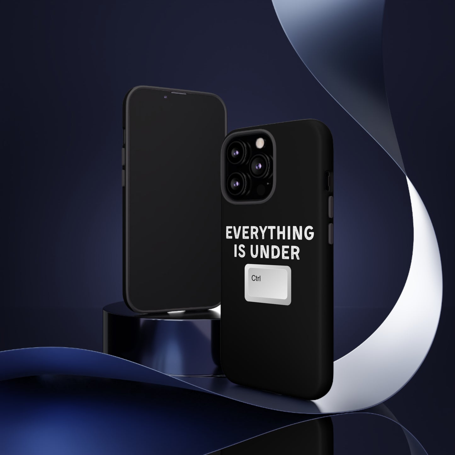 Everything Is Under Ctrl iPhone Case