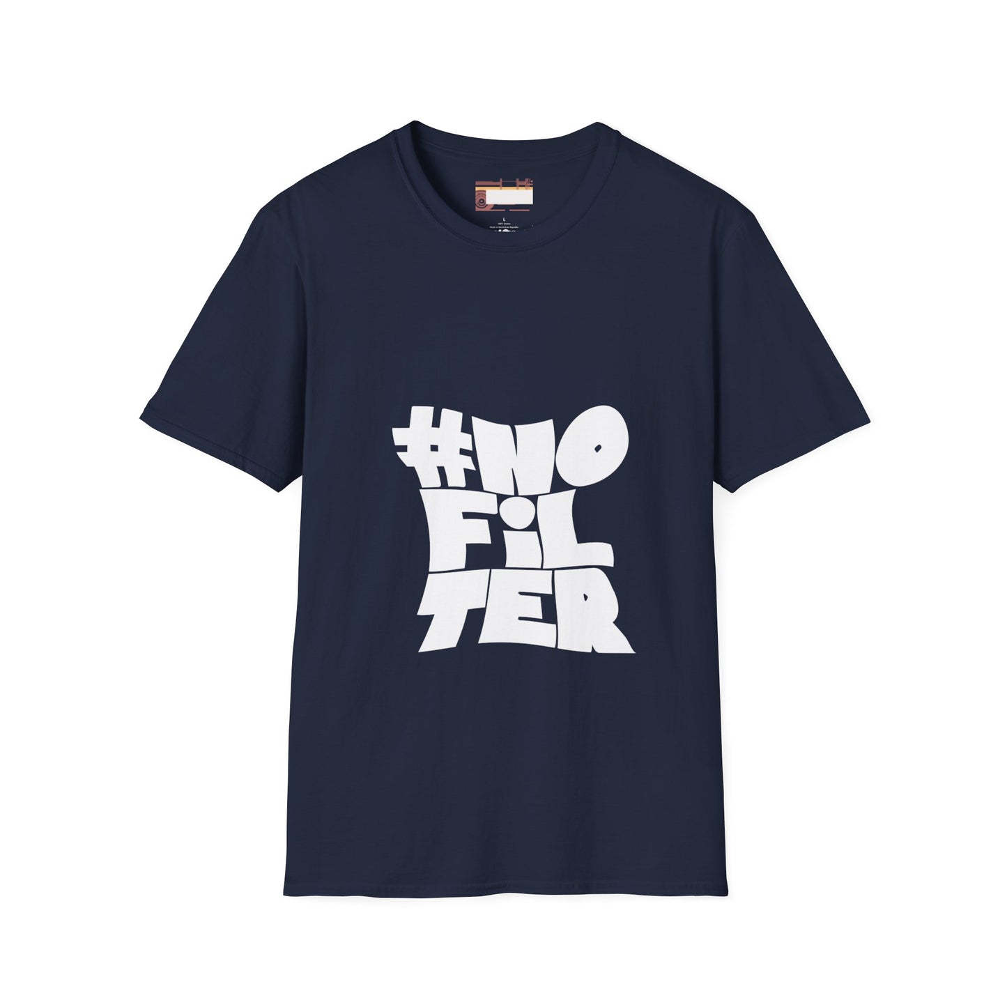 Graphic No Filter Designed Comfort Unisex T-shirt