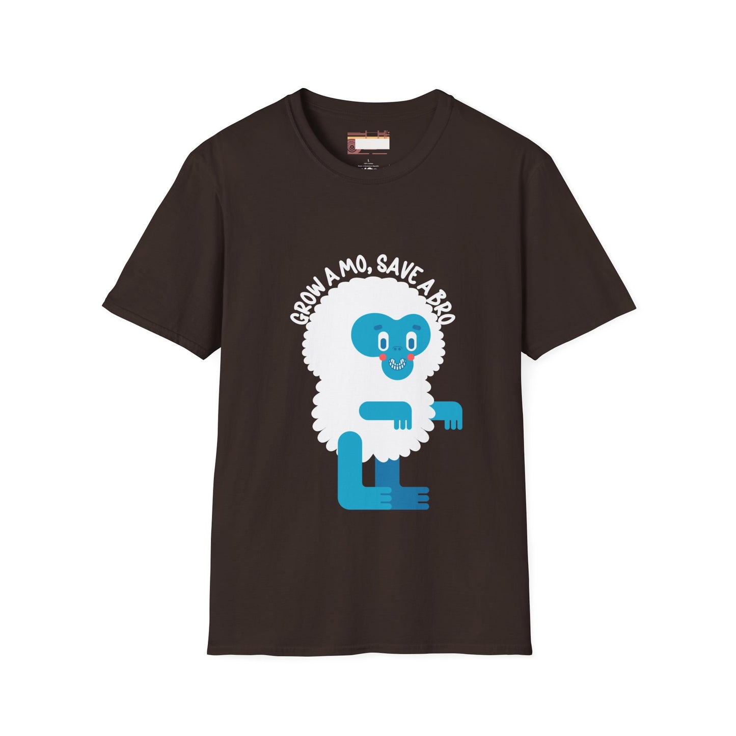 Movember Moustache Bearded Gang Beard Graphic Comfort Unisex T-shirt