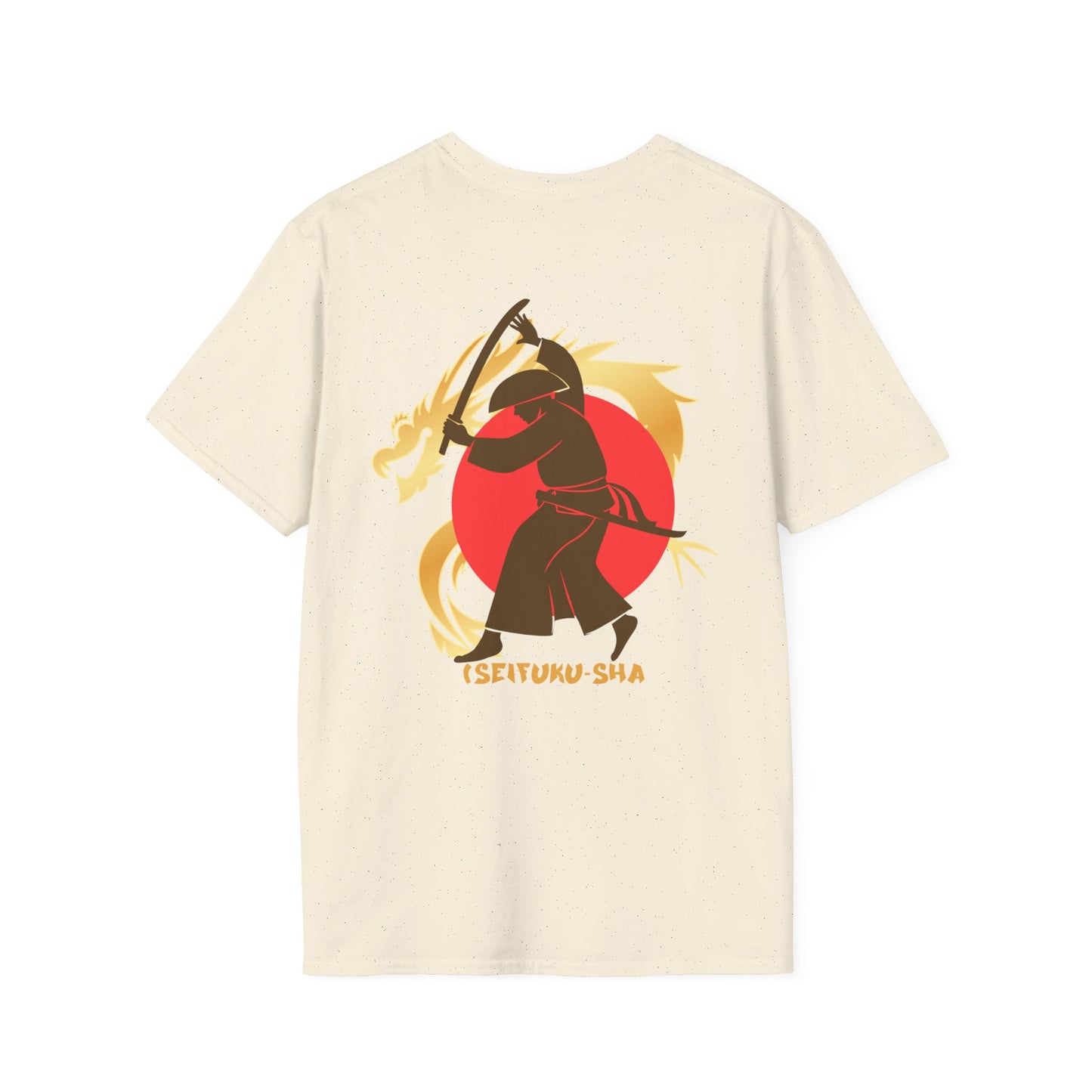 Japanese Warrior Designed Graphic Ultimate Comfort Styled Unisex T-shirt