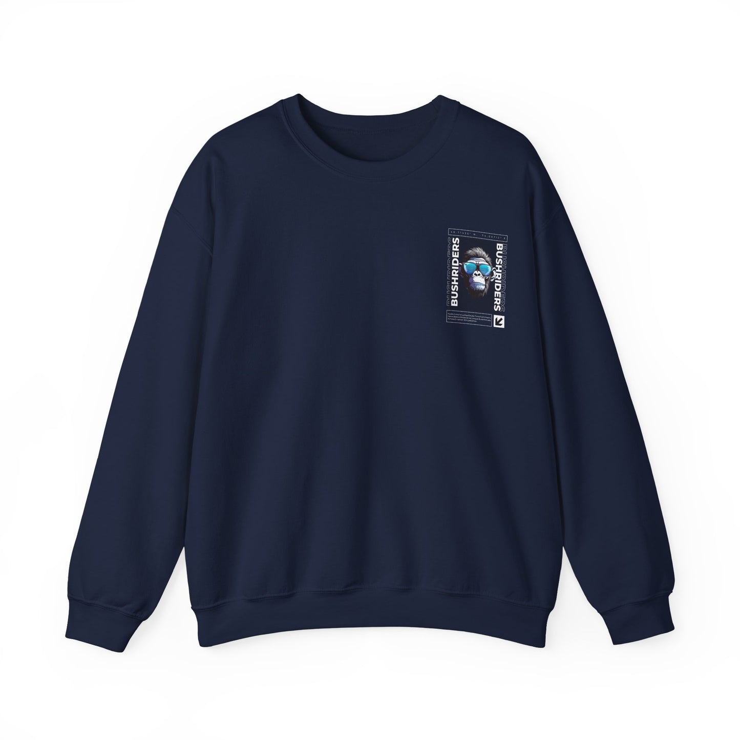 Graphic Designed Minimalist Bush Riders Crewneck Sweatshirt