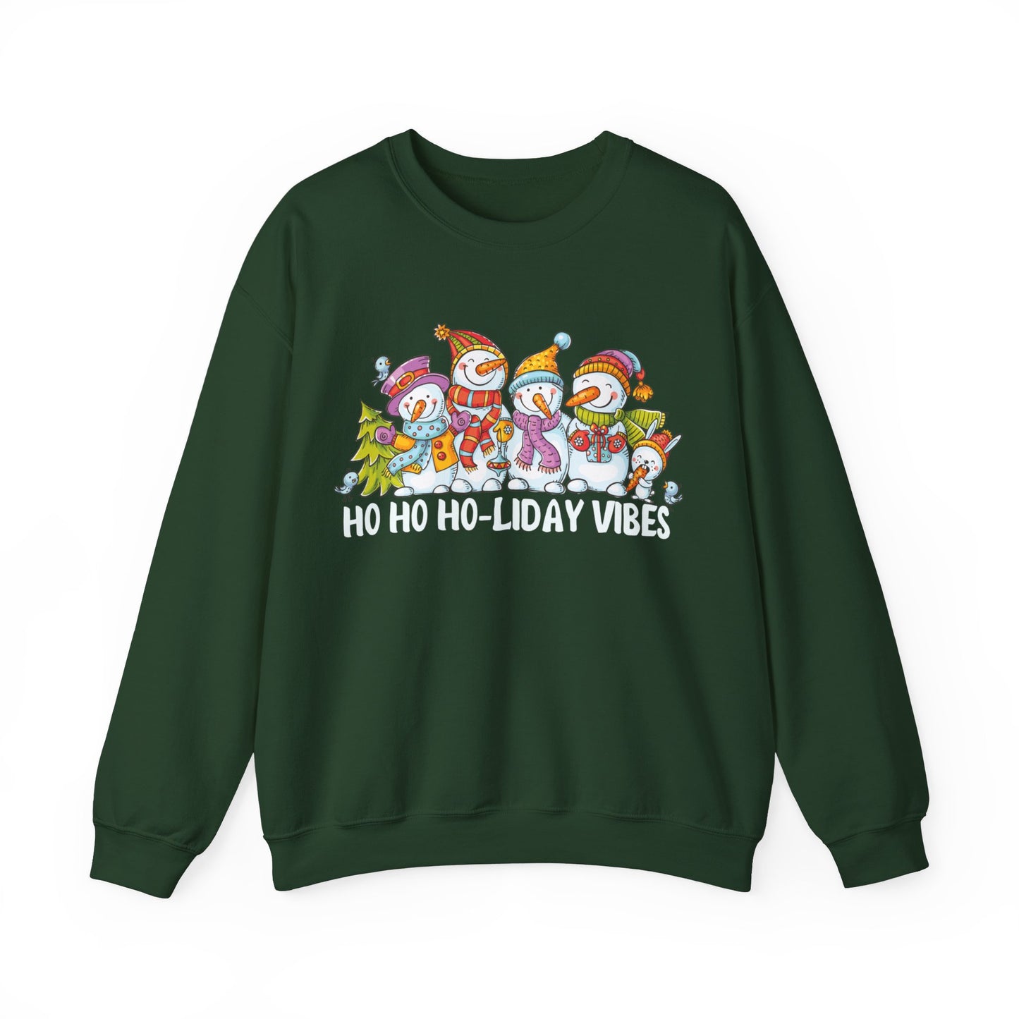Graphic Designed Holiday Love Christmas Unisex Crewneck Sweatshirt
