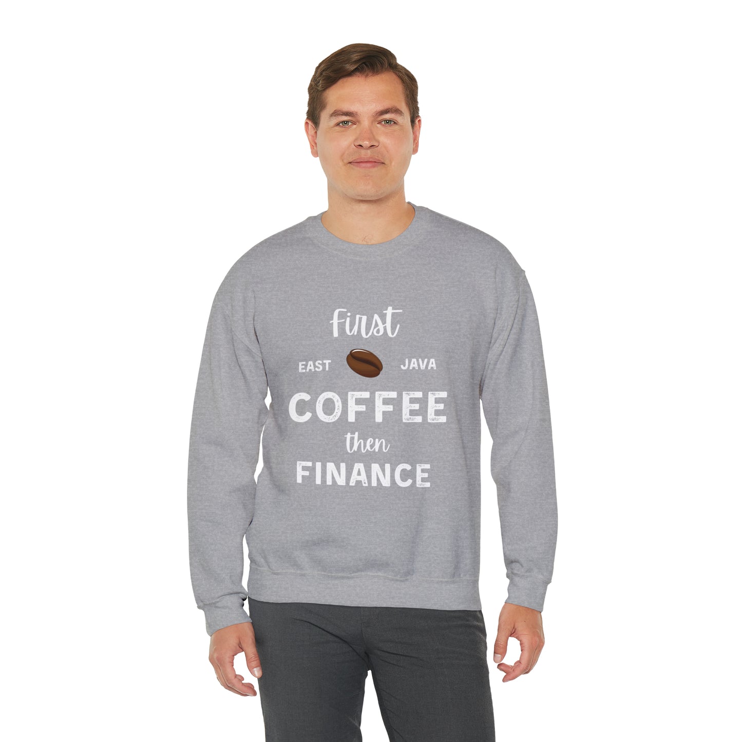 First Coffee Then Finance Unisex Sweatshirt