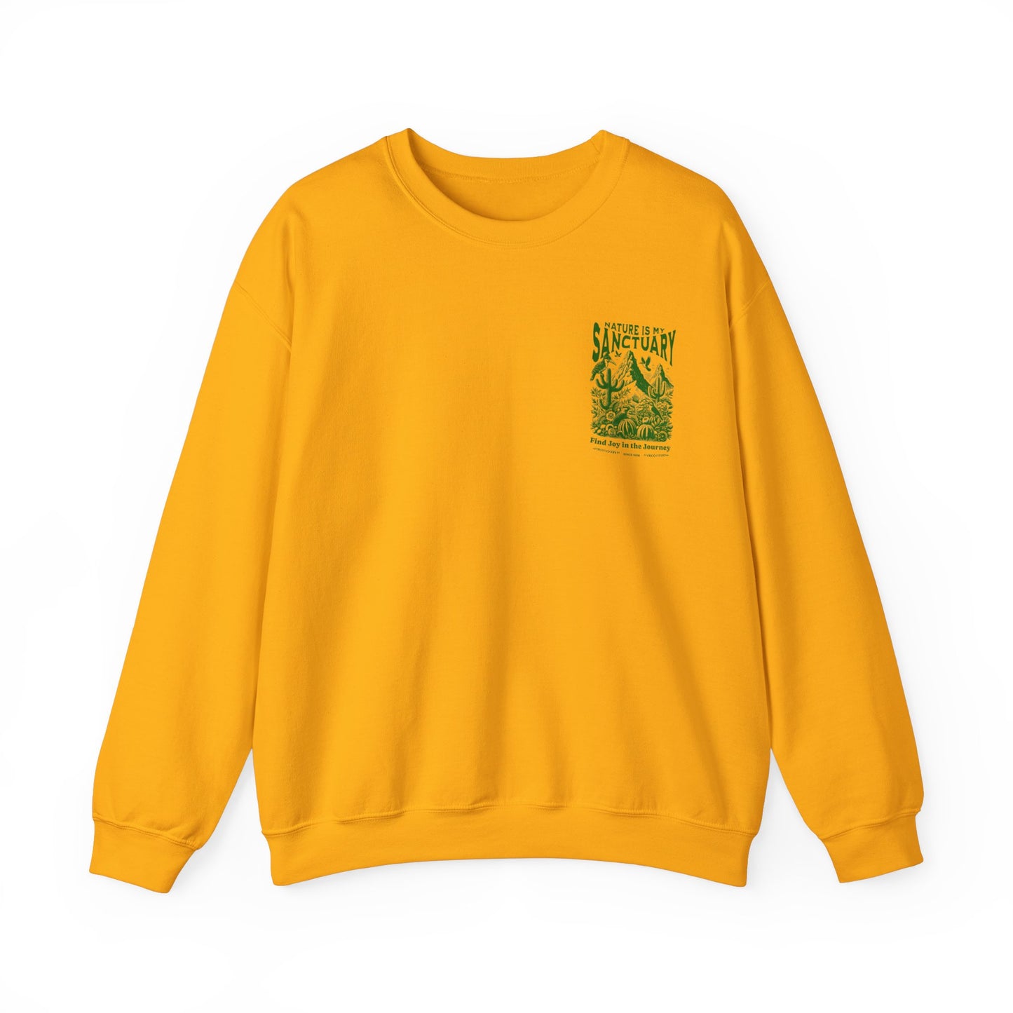 Graphic Designed Minimalist Crewneck Sweatshirt