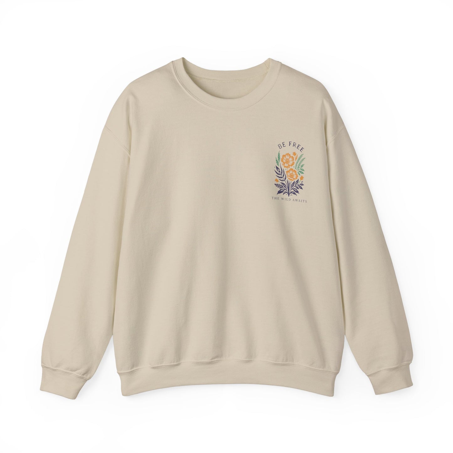 Graphic Designed Minimalist Crewneck Sweatshirt