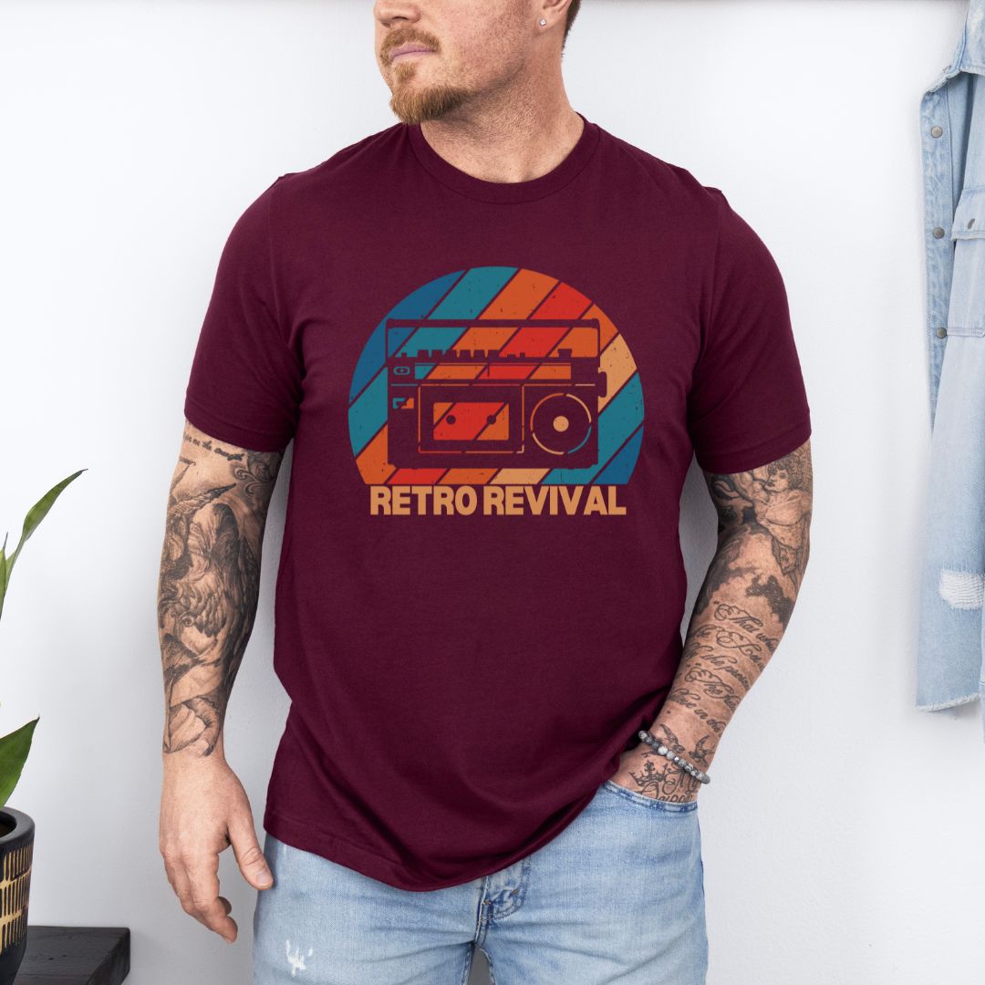 Retro Revival Ultimate Unisex Comfort Styled T-shirt