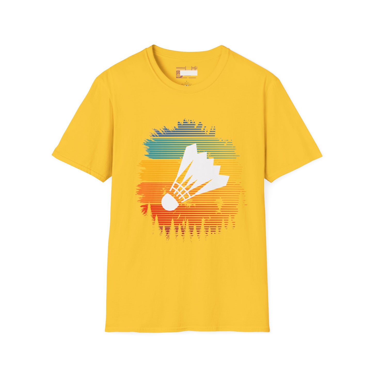 Badminton Game Day Graphic Comfort Unisex T-shirt