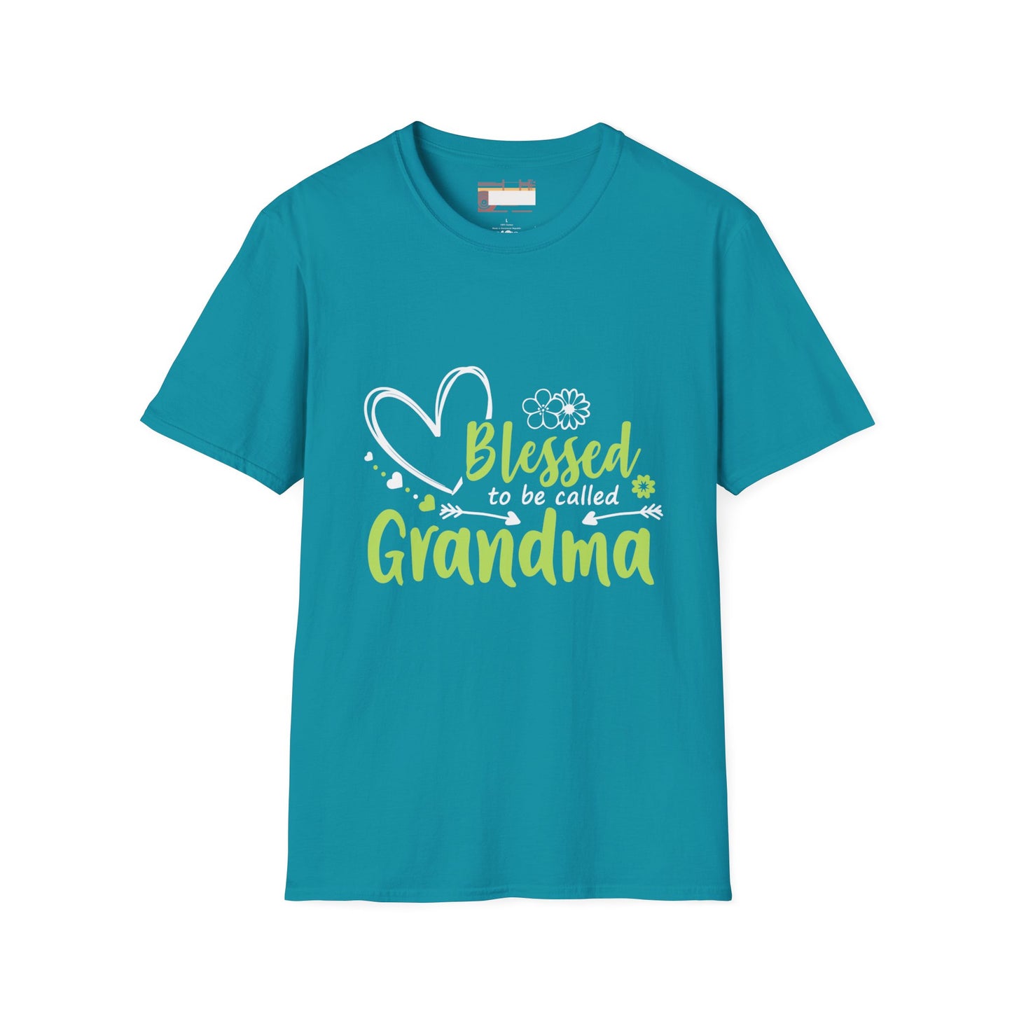 Graphic Designed Blessed Grand ma Minimalist Comfort T-shirt