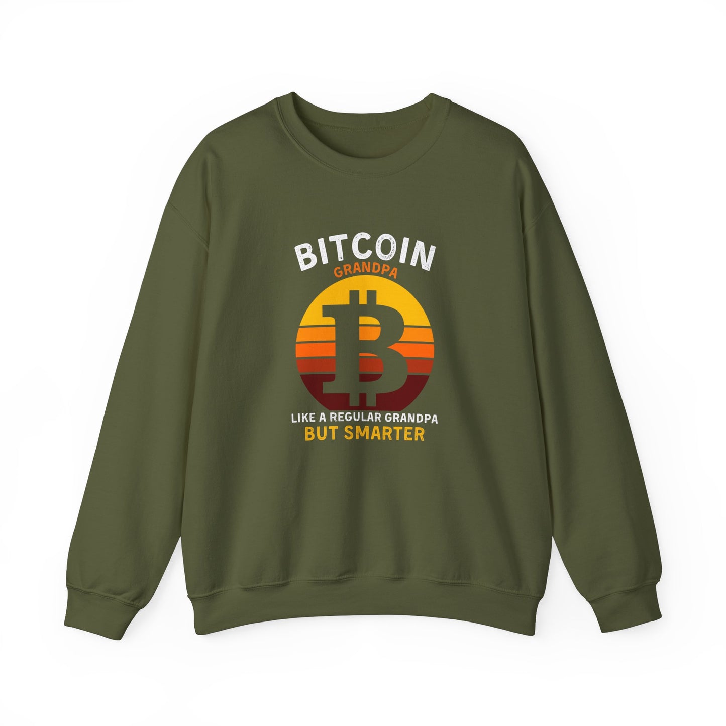 Bitcoin Grandpa Ultimate Comfort Unisex Sweatshirt