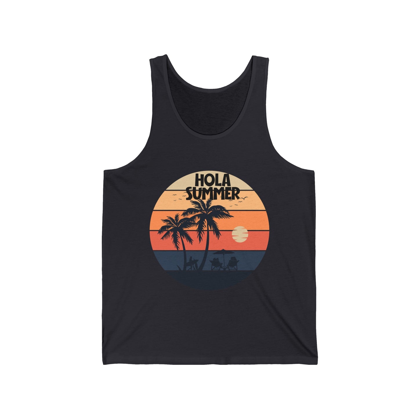 Hello This Summer Ultimate Comfort Styled Unisex Tank Top