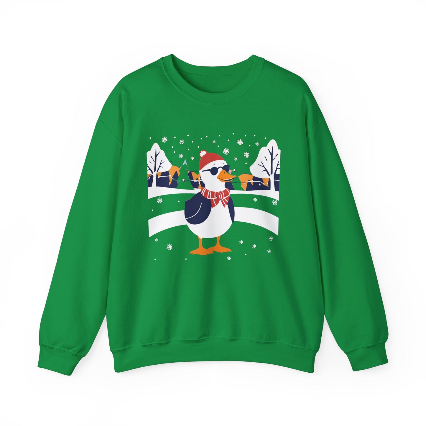Graphic Designed Holiday Christmas Unisex Crewneck Sweatshirt