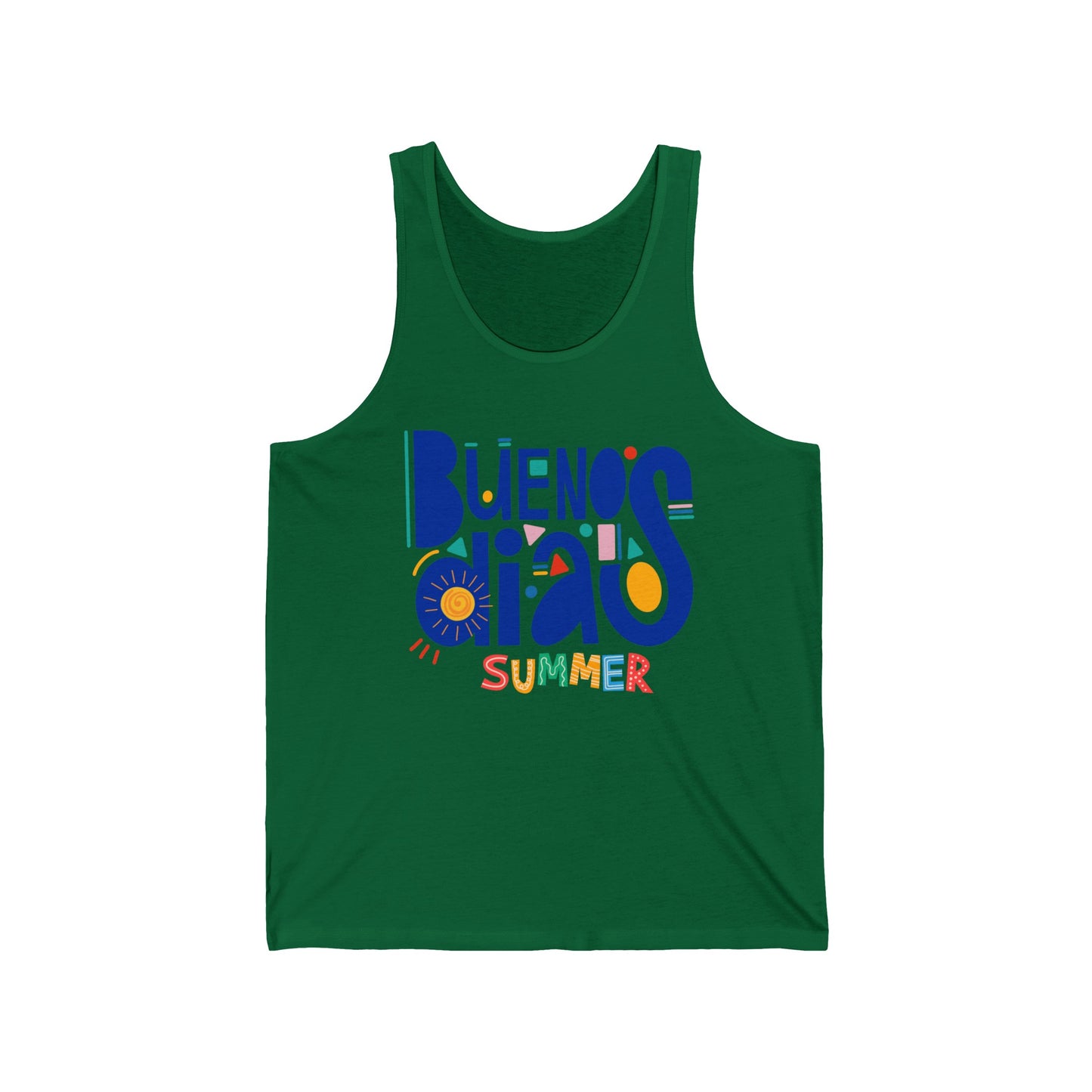 Buenos Dias Summer Ultimate Comfort Styled Unisex Tank Top