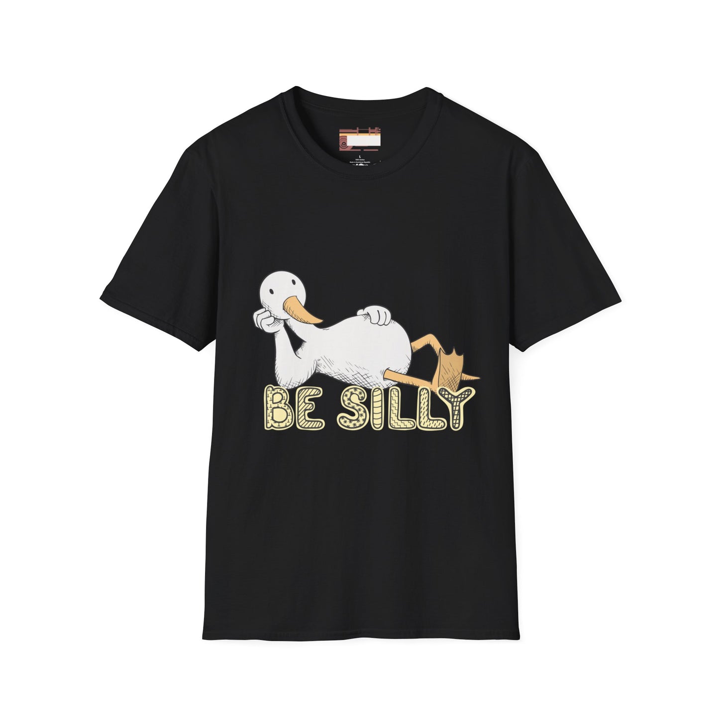 Graphic Designed Minimalist Silly Goose Comfort Styled T-shirts