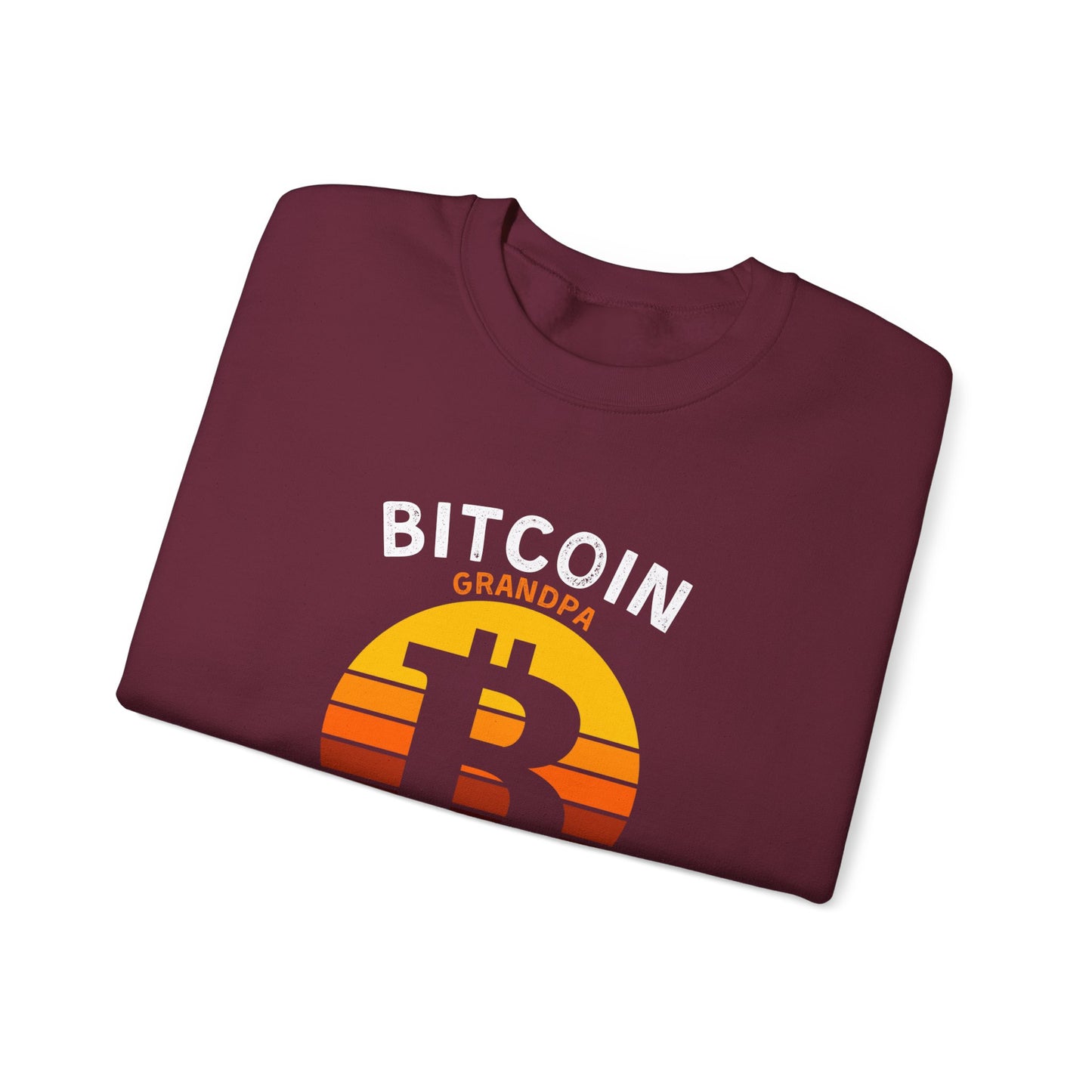 Bitcoin Grandpa Ultimate Comfort Unisex Sweatshirt