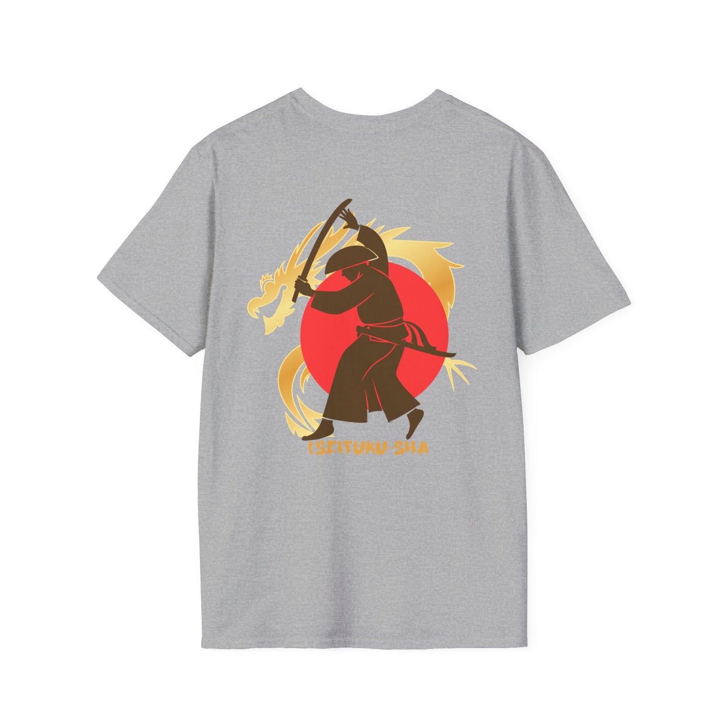 Japanese Warrior Designed Graphic Ultimate Comfort Styled Unisex T-shirt