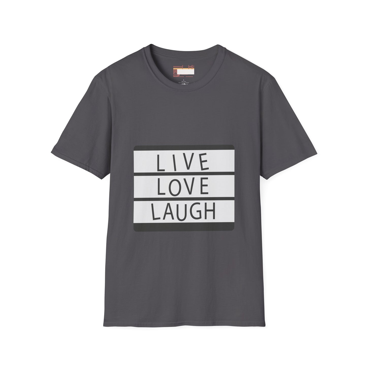Live Love Laugh Designed Graphic Comfort Unisex T-shirt