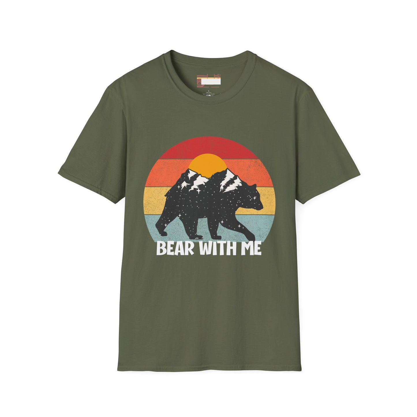 Graphic Bear With Me Unisex Comfort Styled T-shirts