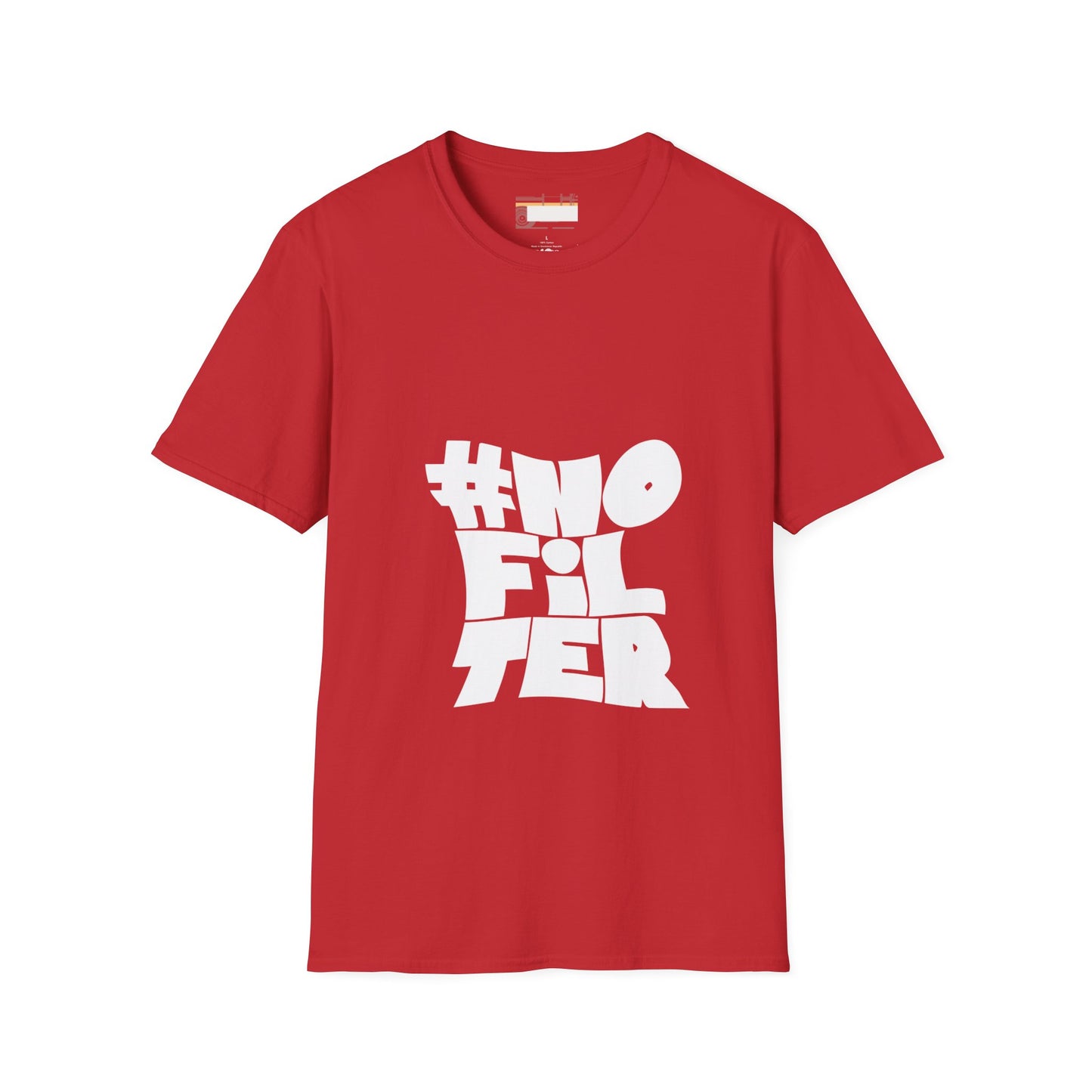 Graphic No Filter Designed Comfort Unisex T-shirt