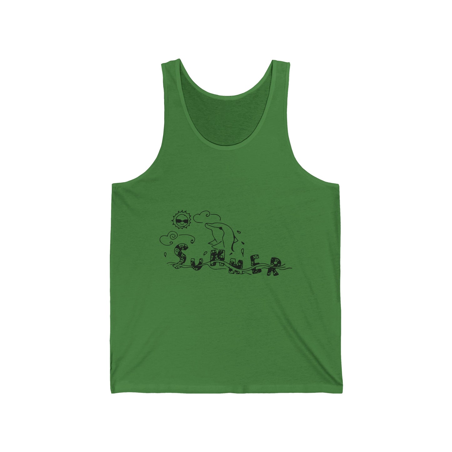 Beach Lovers Ultimate Comfort Styled Unisex Summer Tank Top