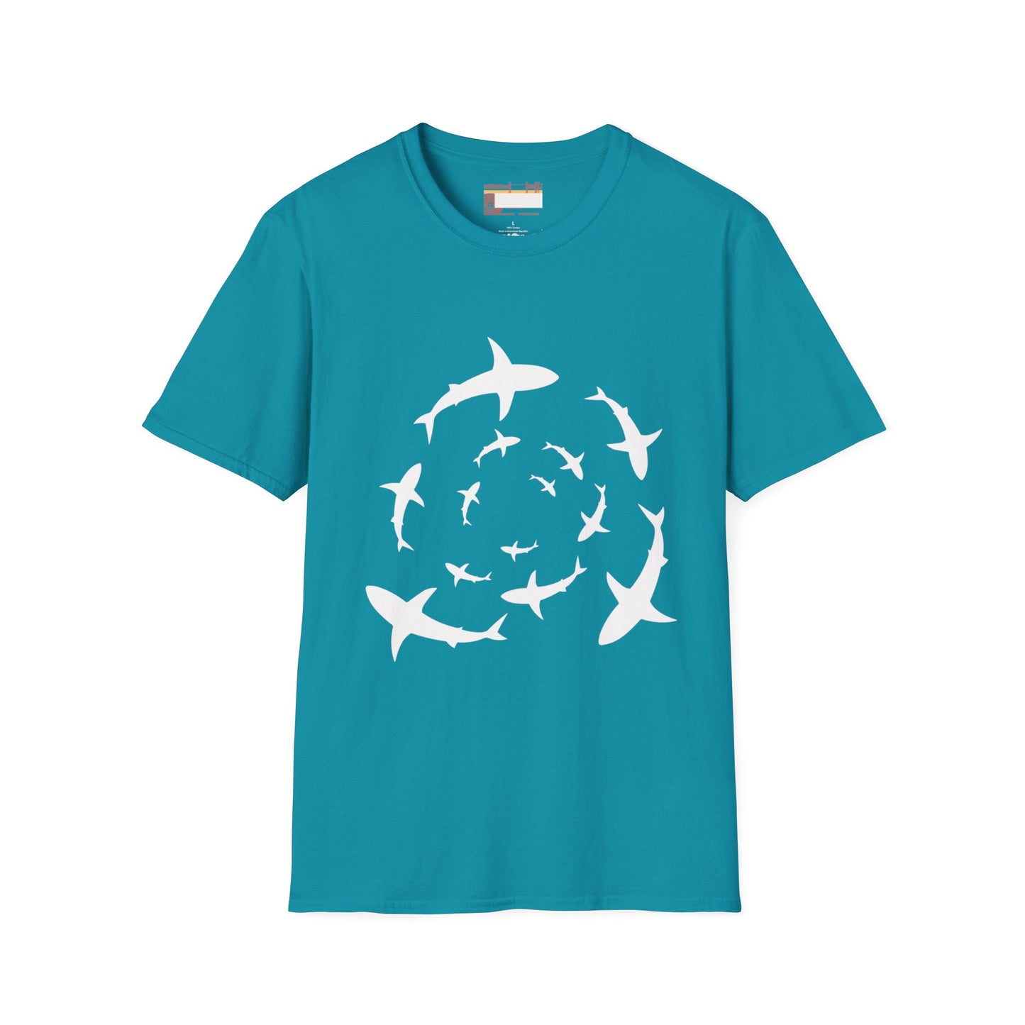 Graphic Designed Shark Attack Unisex Comfort Styled T-shirts