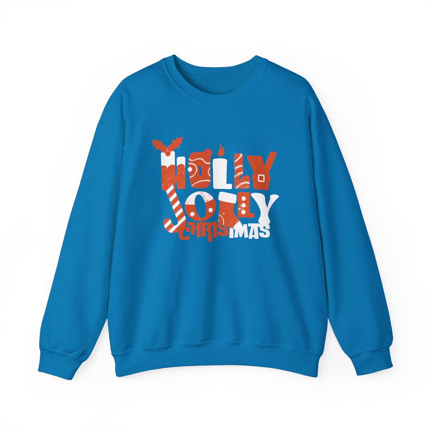 Graphic Designed Holiday Christmas Unisex Crewneck Sweatshirt