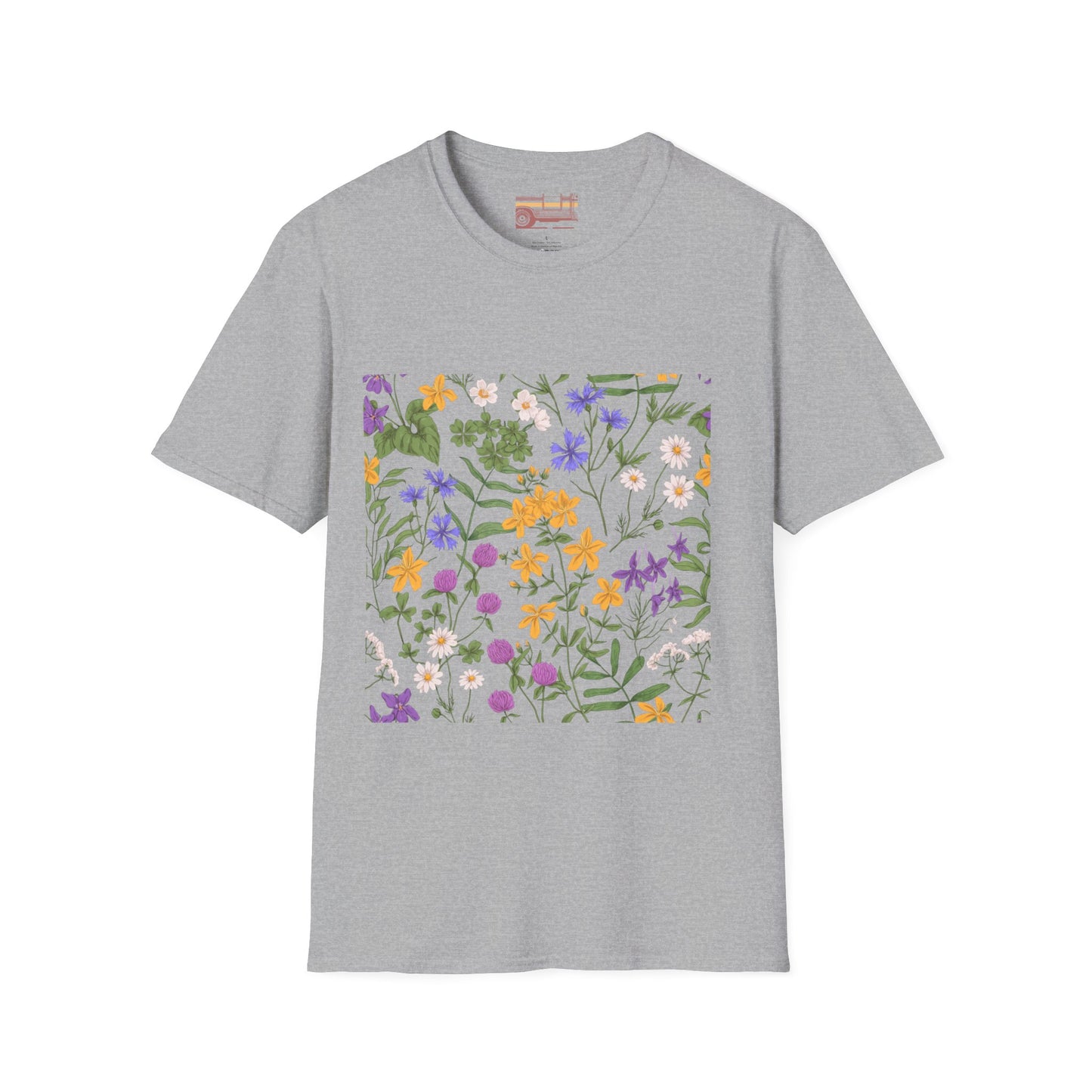 Floral Combination Ultimate Comfort Styled Graphic T-shirt