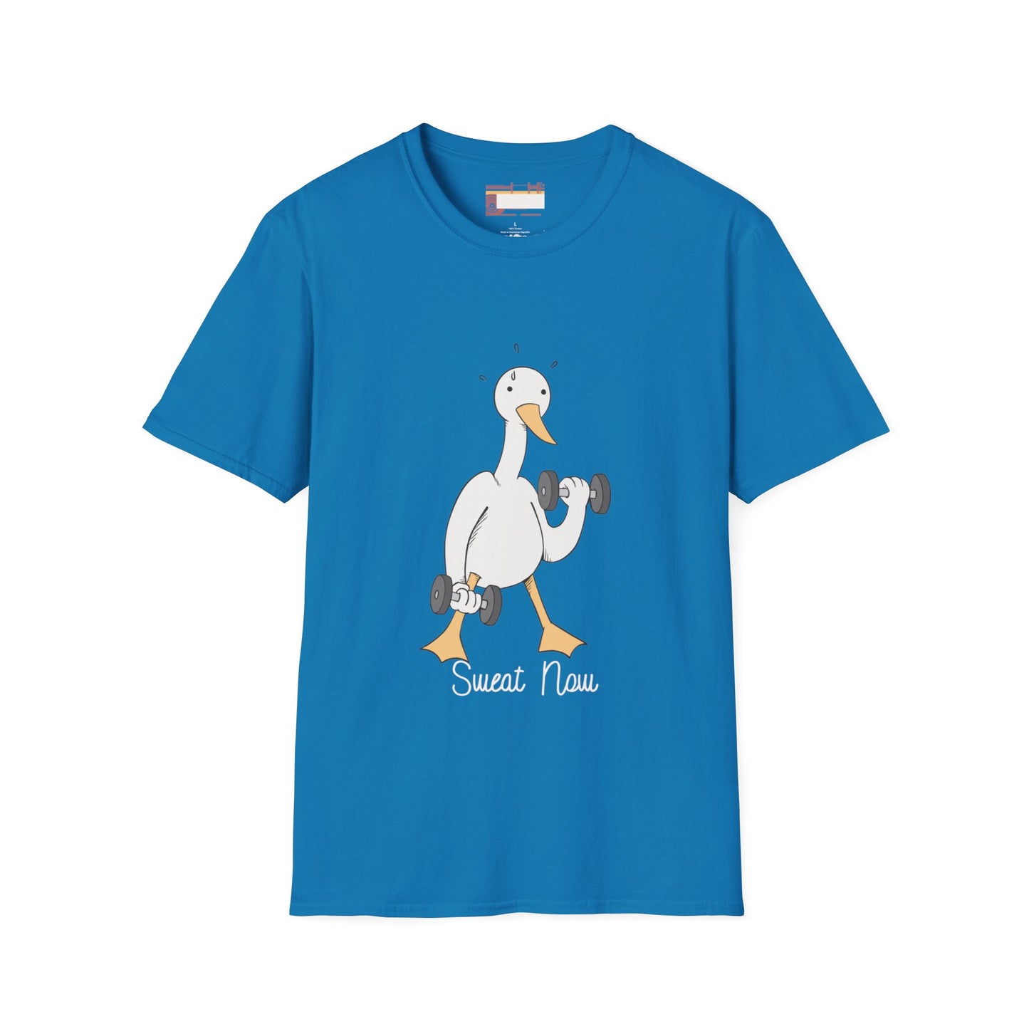 Graphic Designed Goose Sweating Out Unisex Comfort Styled T-shirts