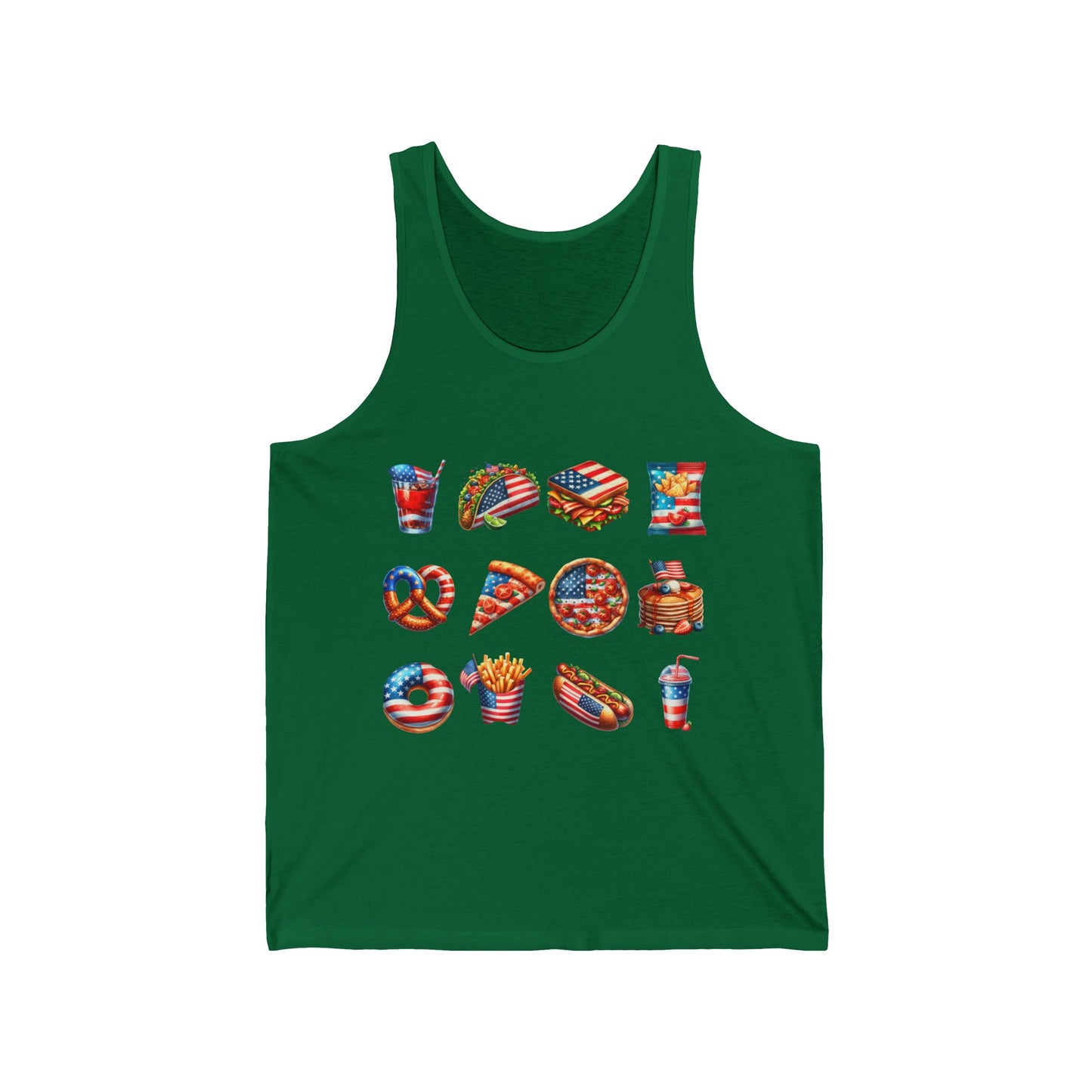 American Independence Graphic Ultimate Comfort Styled Unisex Tank Top