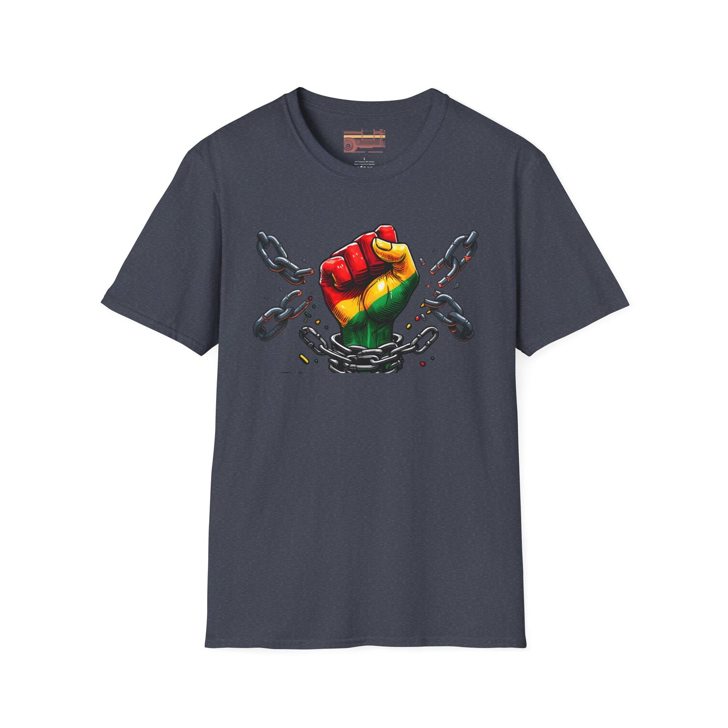 Celebrating Freedom Juneteenth With Pride Black and Proud Ultimate Comfort Unisex T-shirt