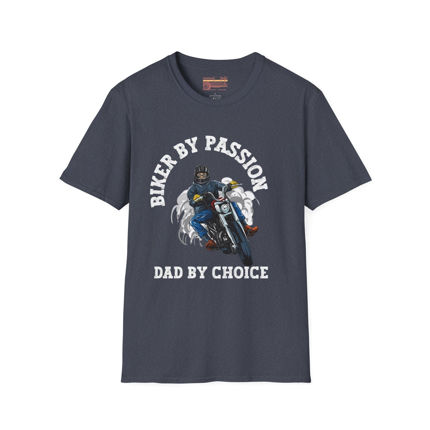 Biker By Passion Dad Ultimate Comfort Unisex Fathers Day T-shirt