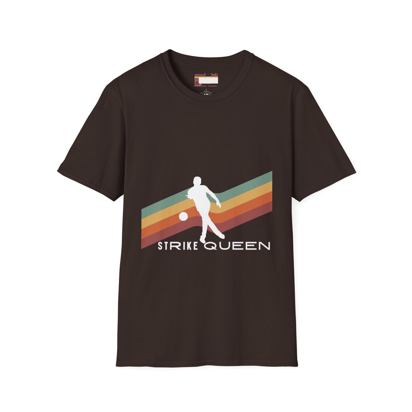 Retro Bowling Champion Bowling Queen Graphic Comfort Unisex T-shirt